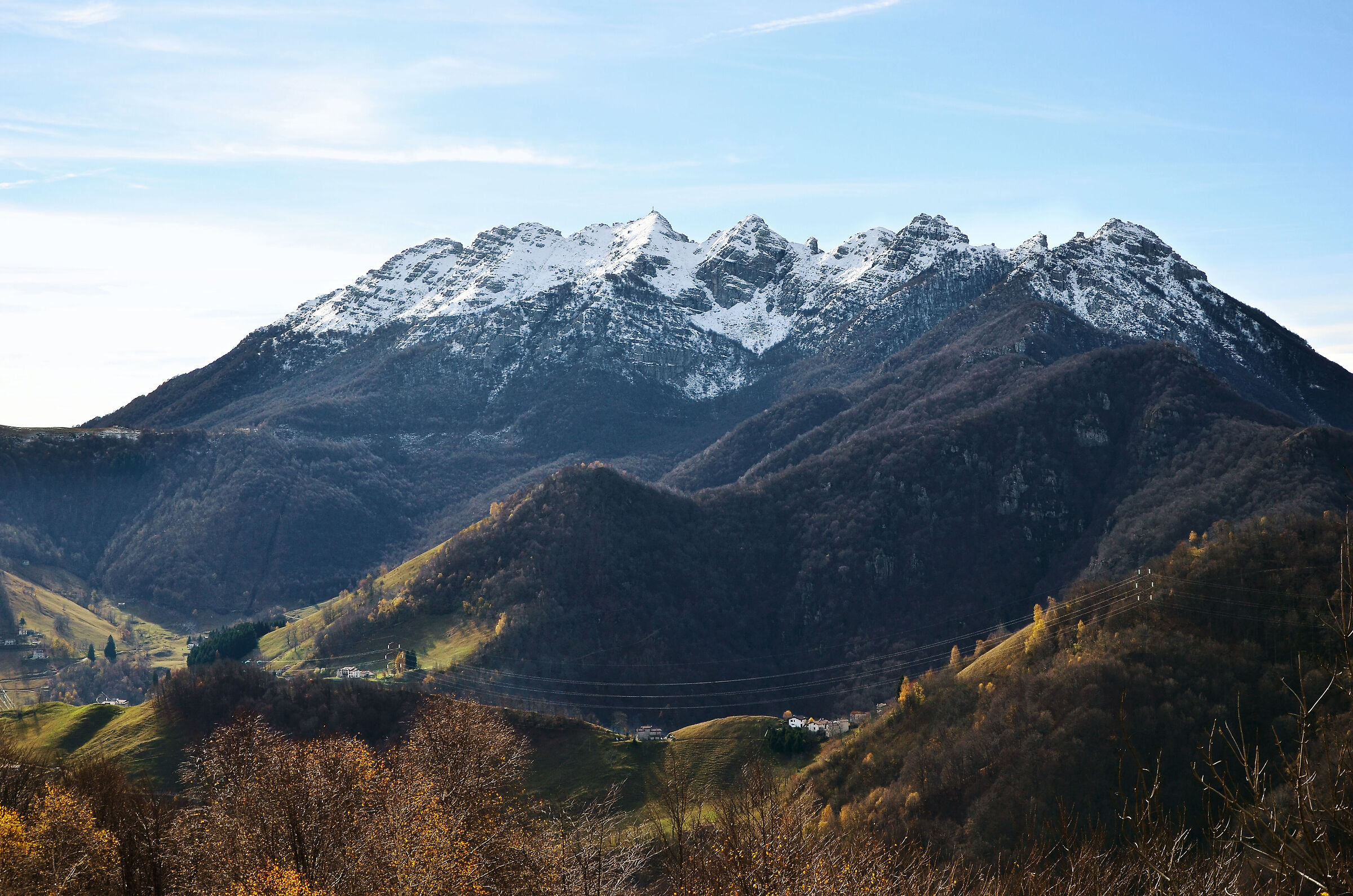 prima neve sul  Resegone