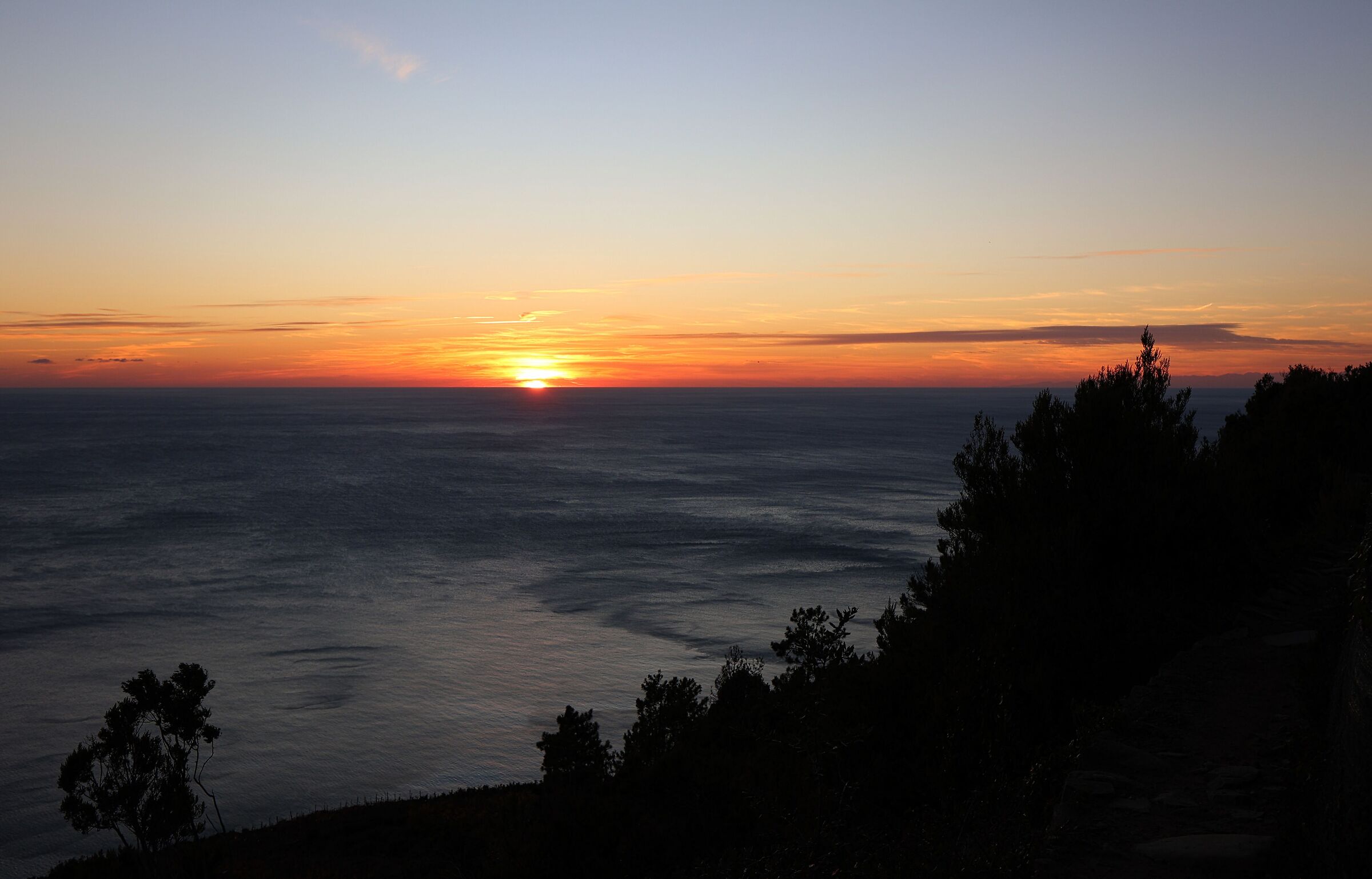Tramonto alle Cinque Terre