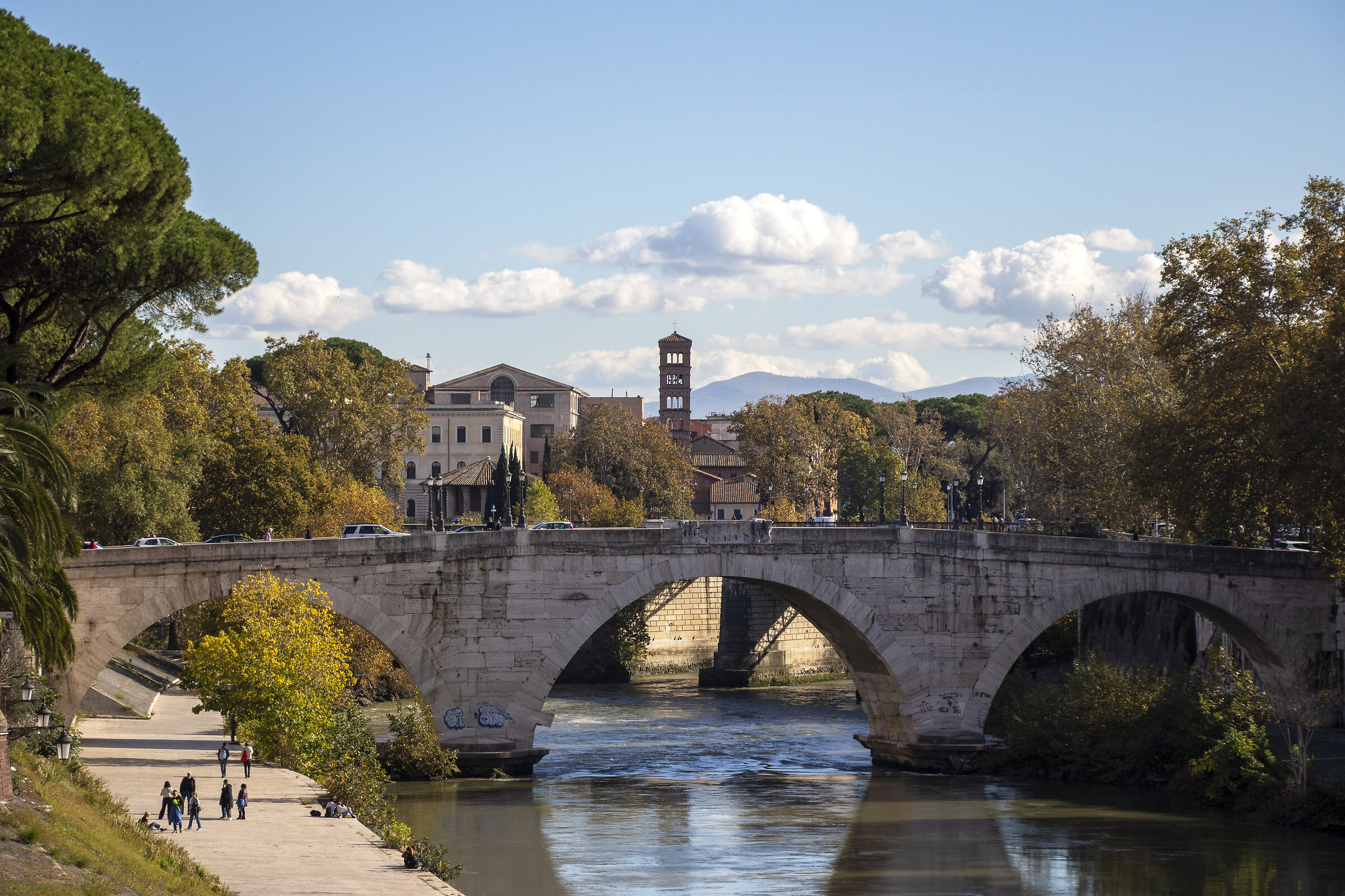 Ponte Cestio, Tiber Island, Rome