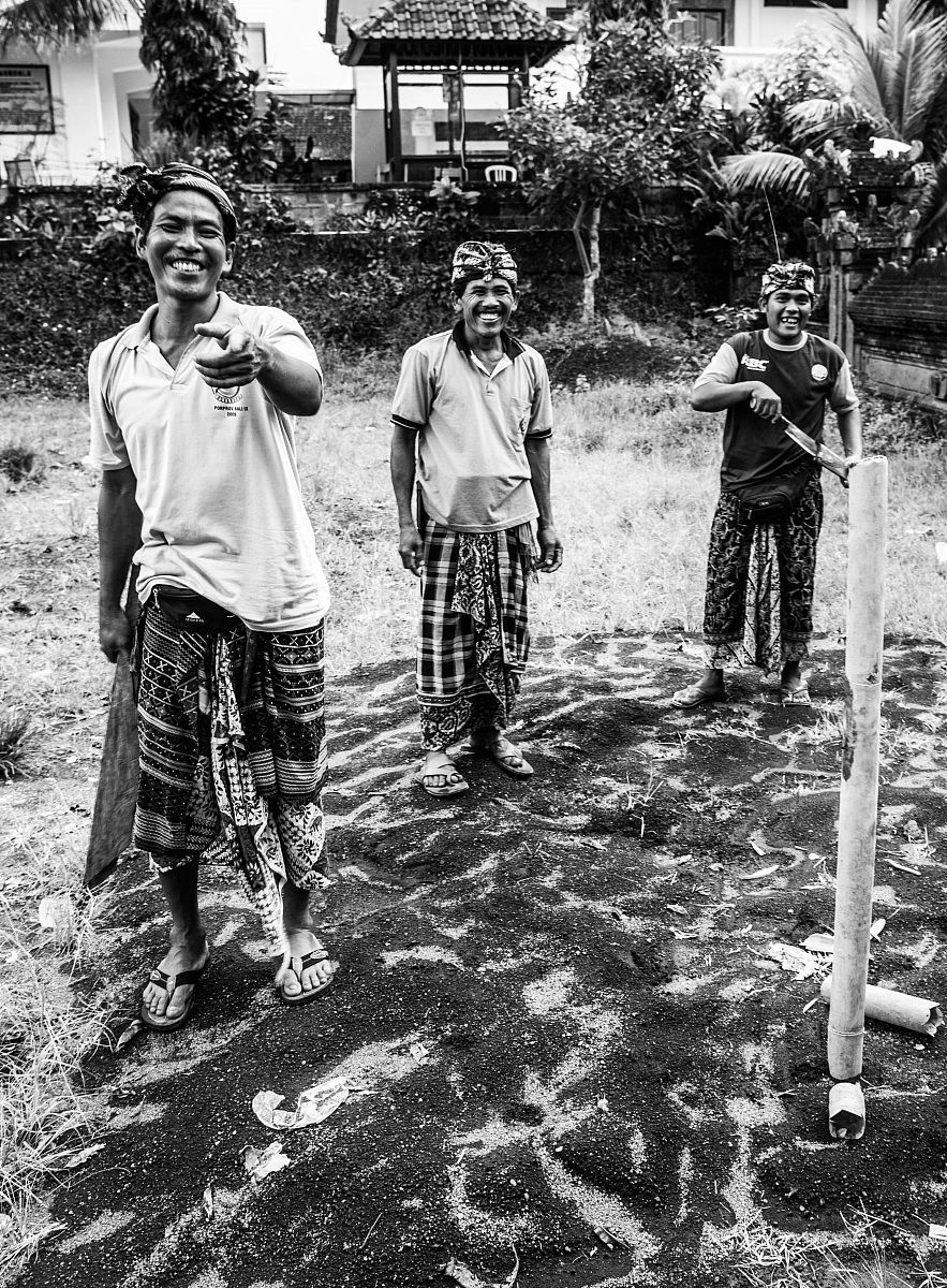 working for the temple