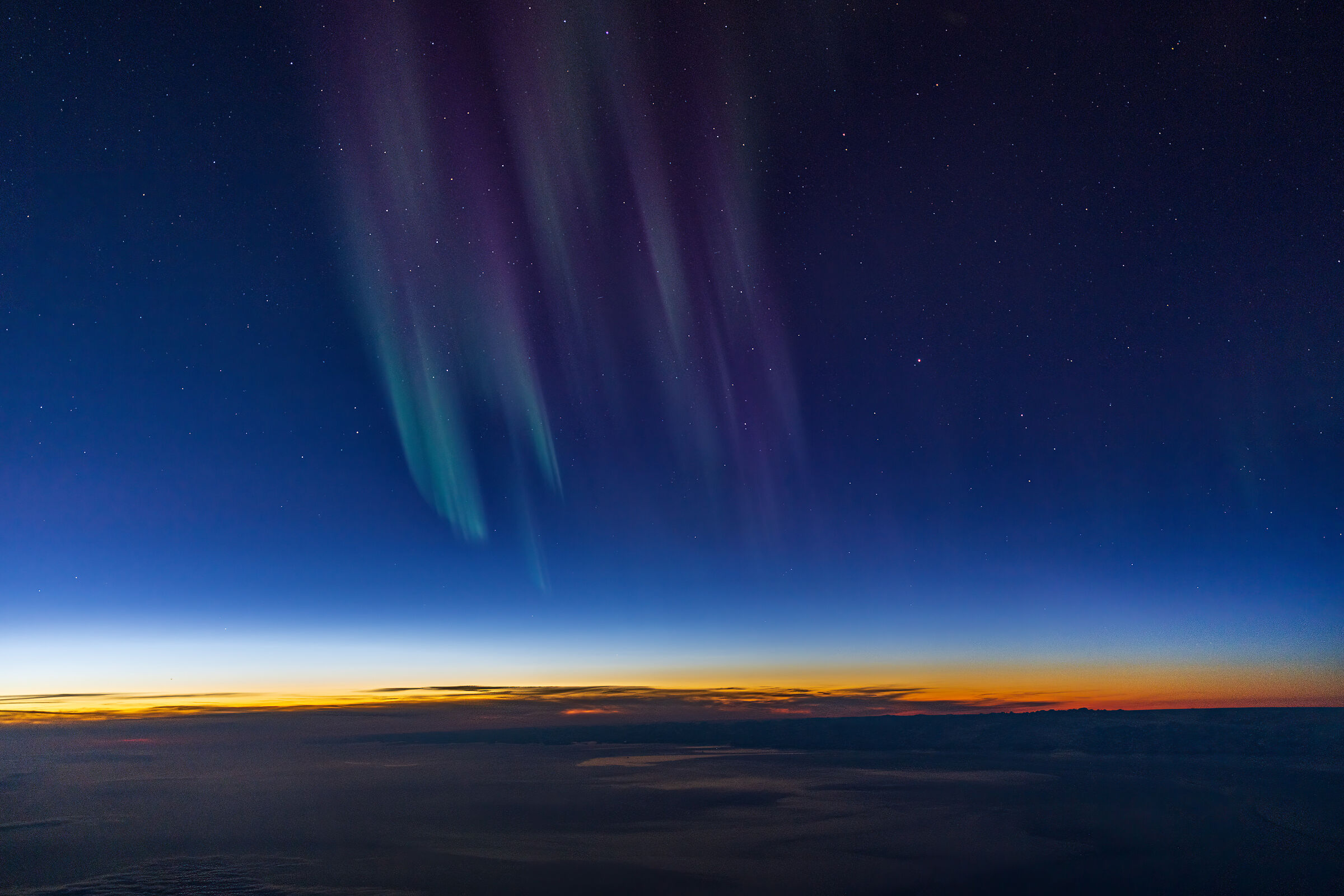 Borealis - 66N over Greenland