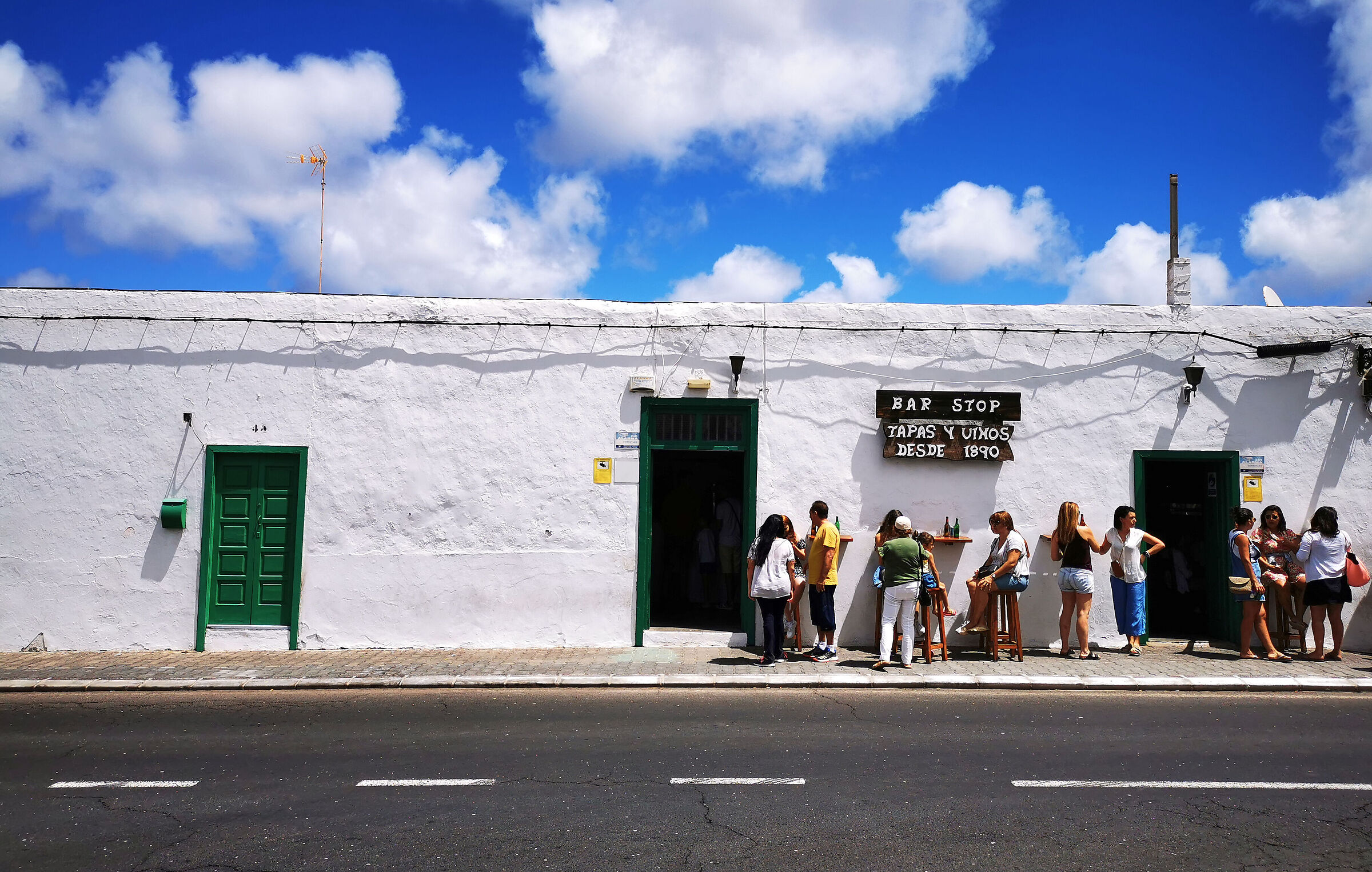 Yendo de copas en Yaiza