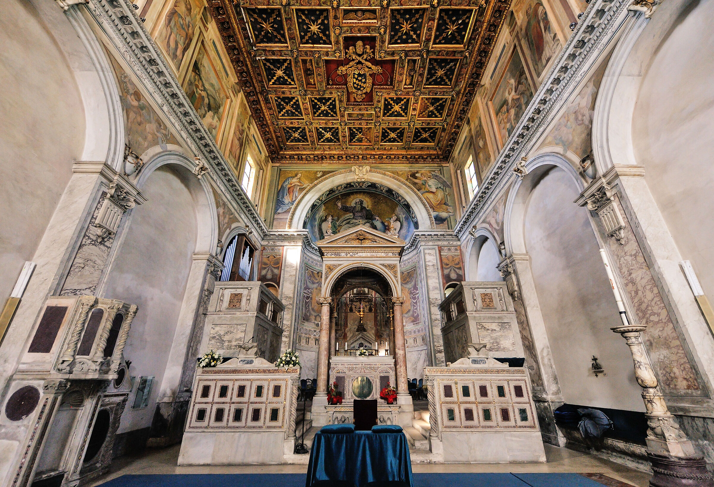 Rome-Church of St. Mary Domnica