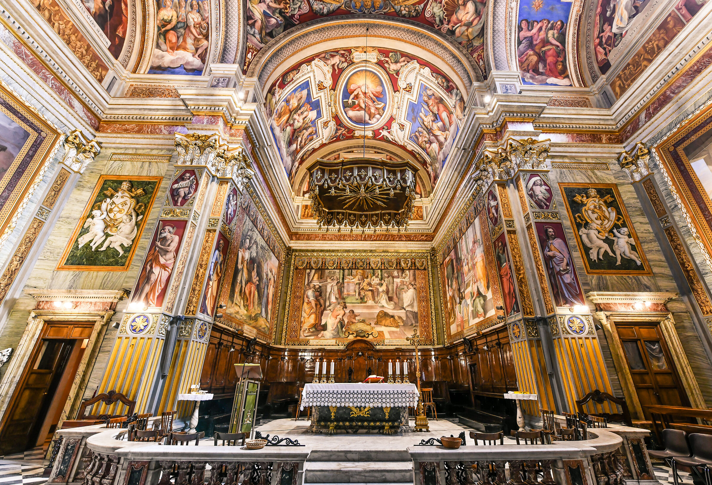 Rome-Church of St. Jerome