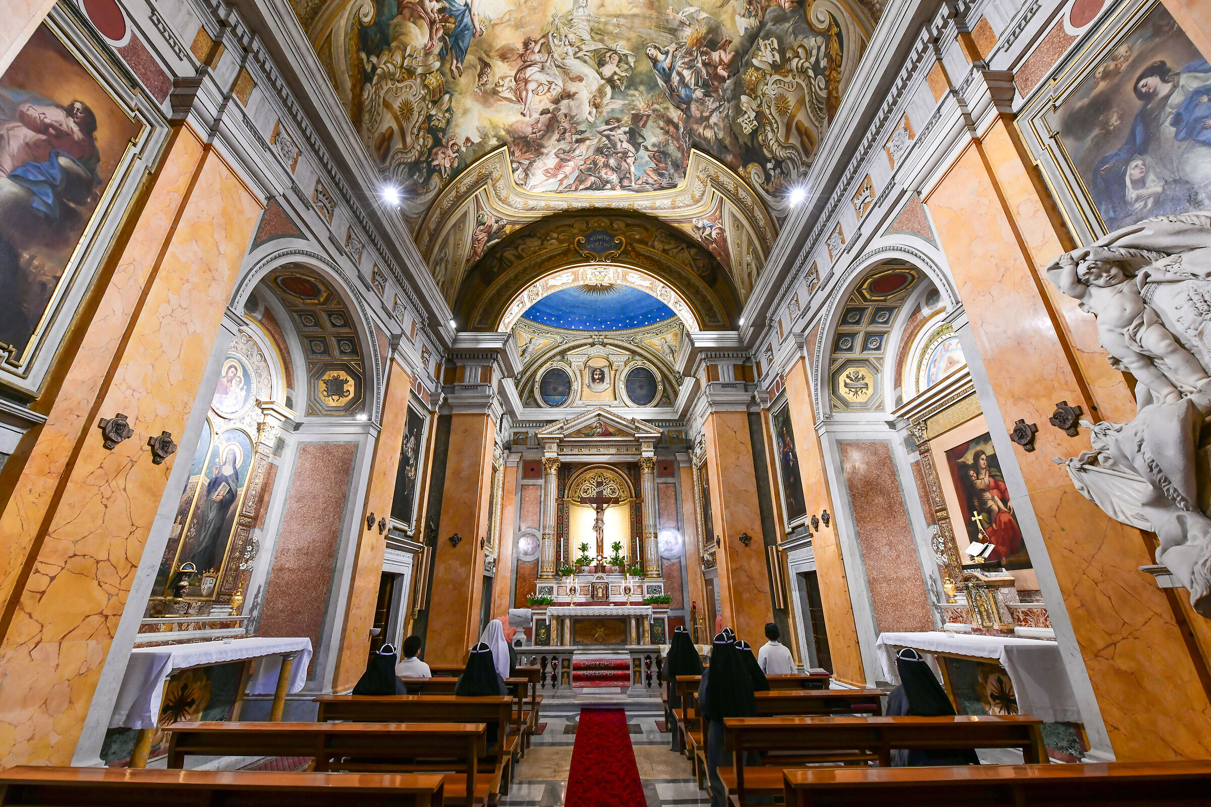 Rome-Church of St. Bridget