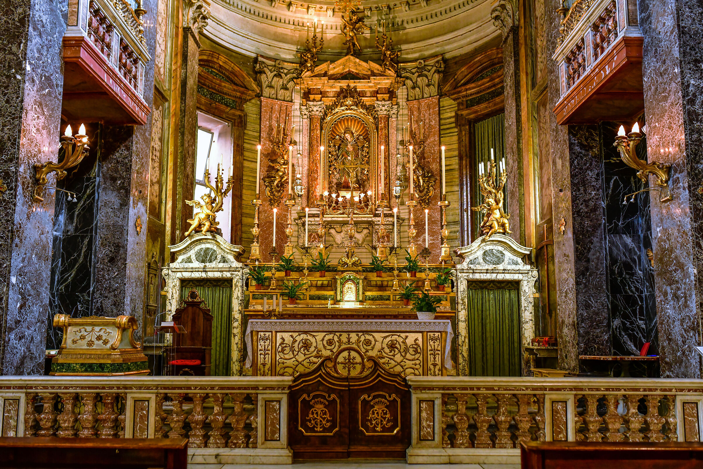 Rome-Church of Santa Maria in Via