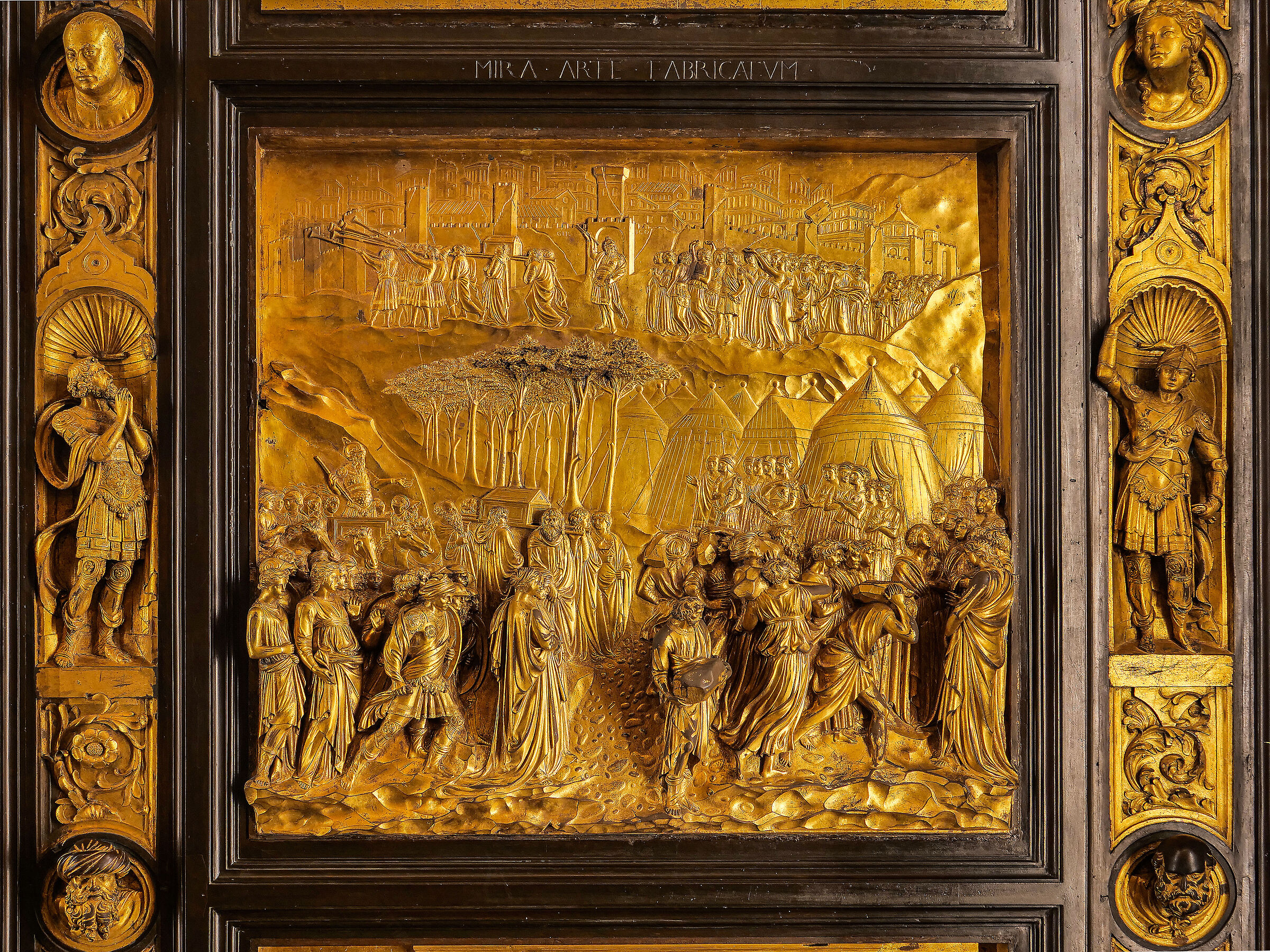 Part. formella della Porta del Paradiso