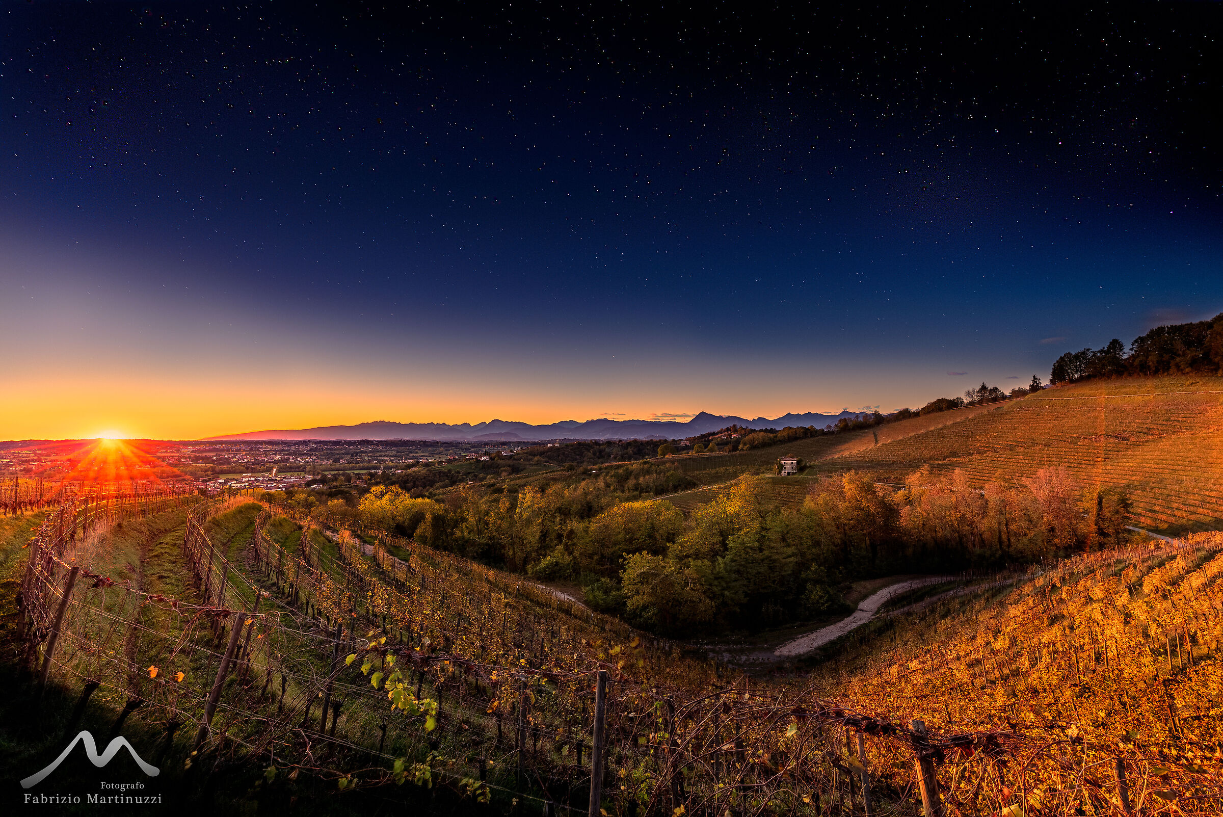 Le ore scorrono tra i vigneti