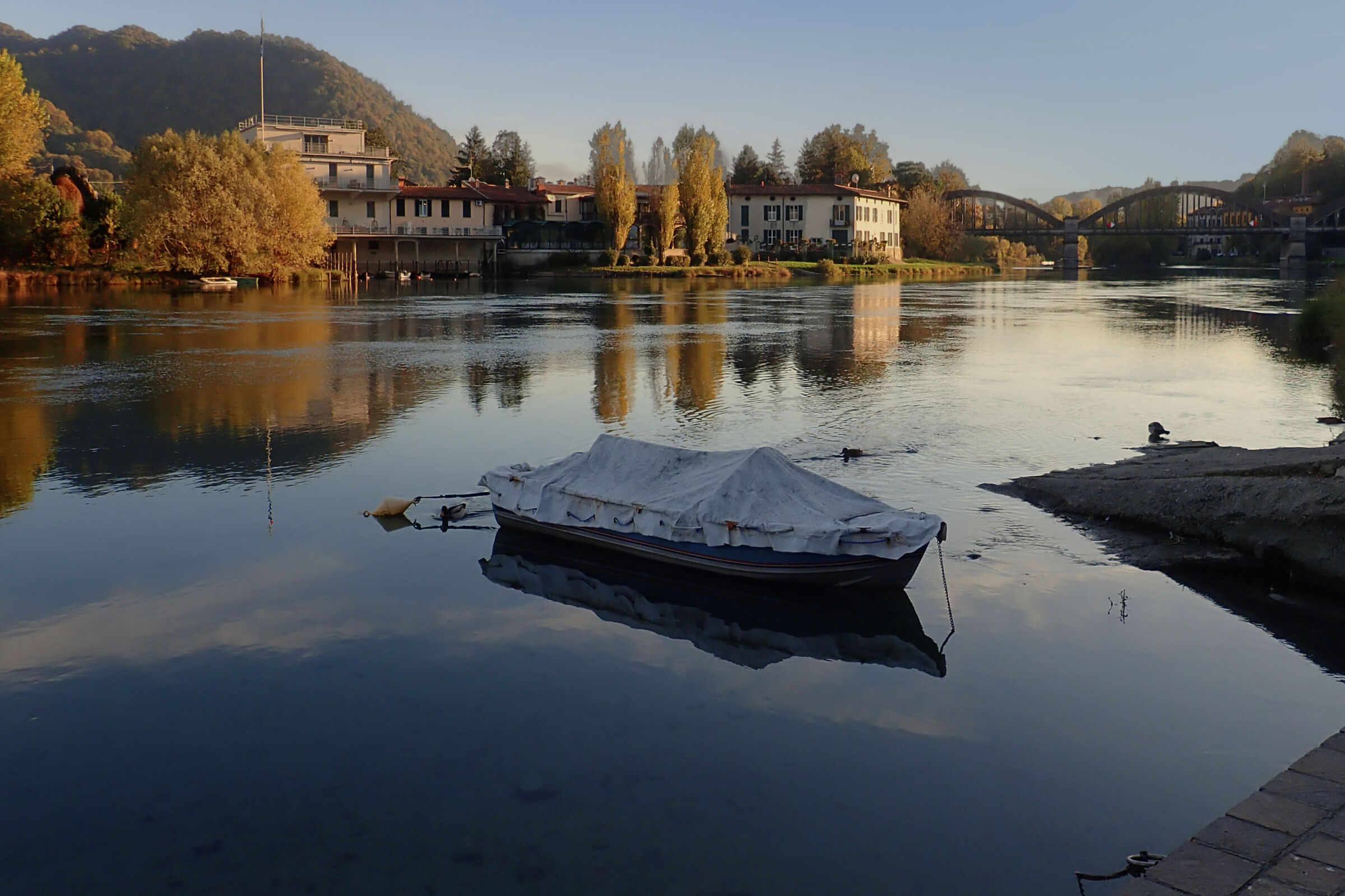 Autumn on the river