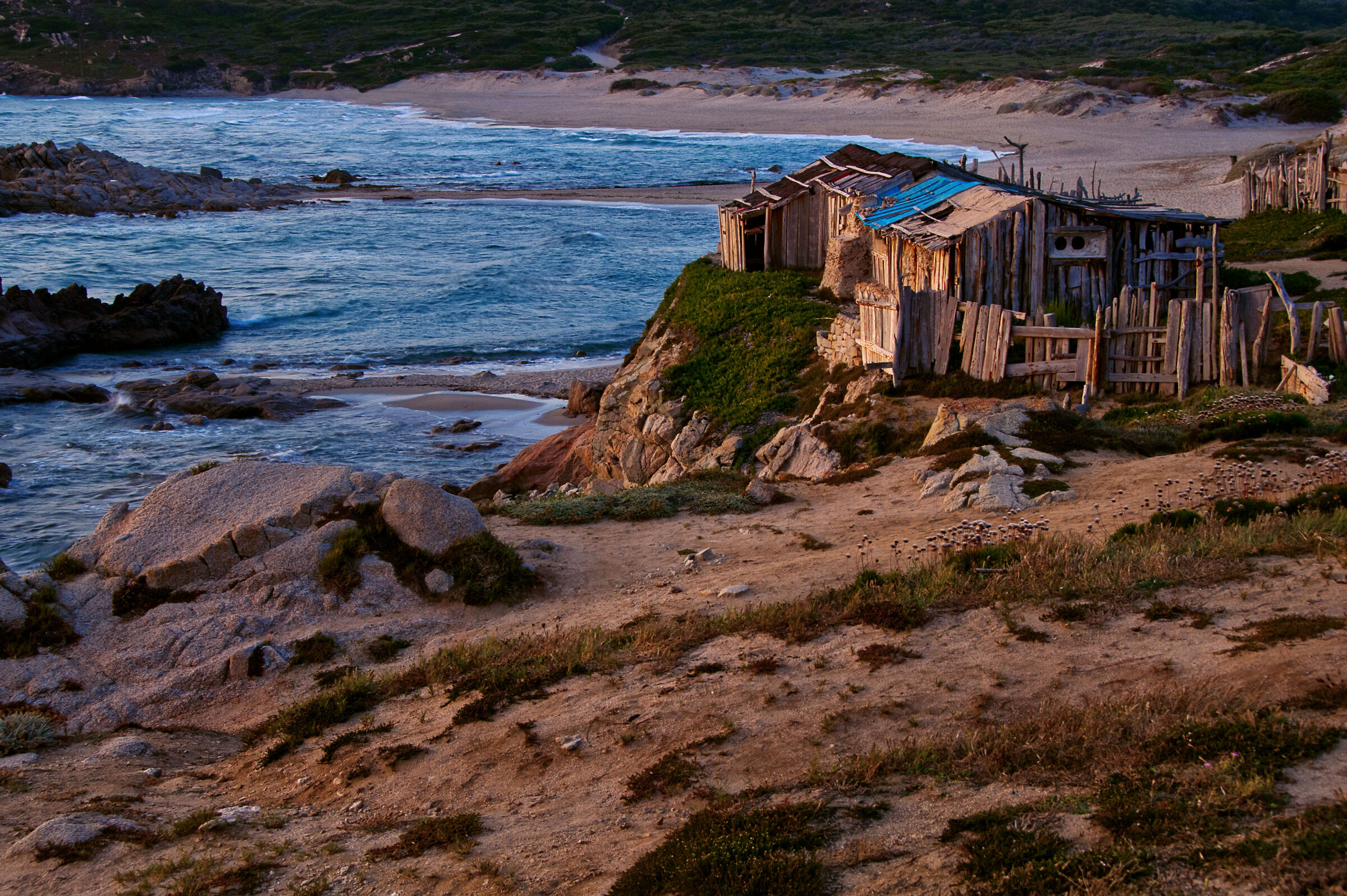 Sunset in Rena maiore