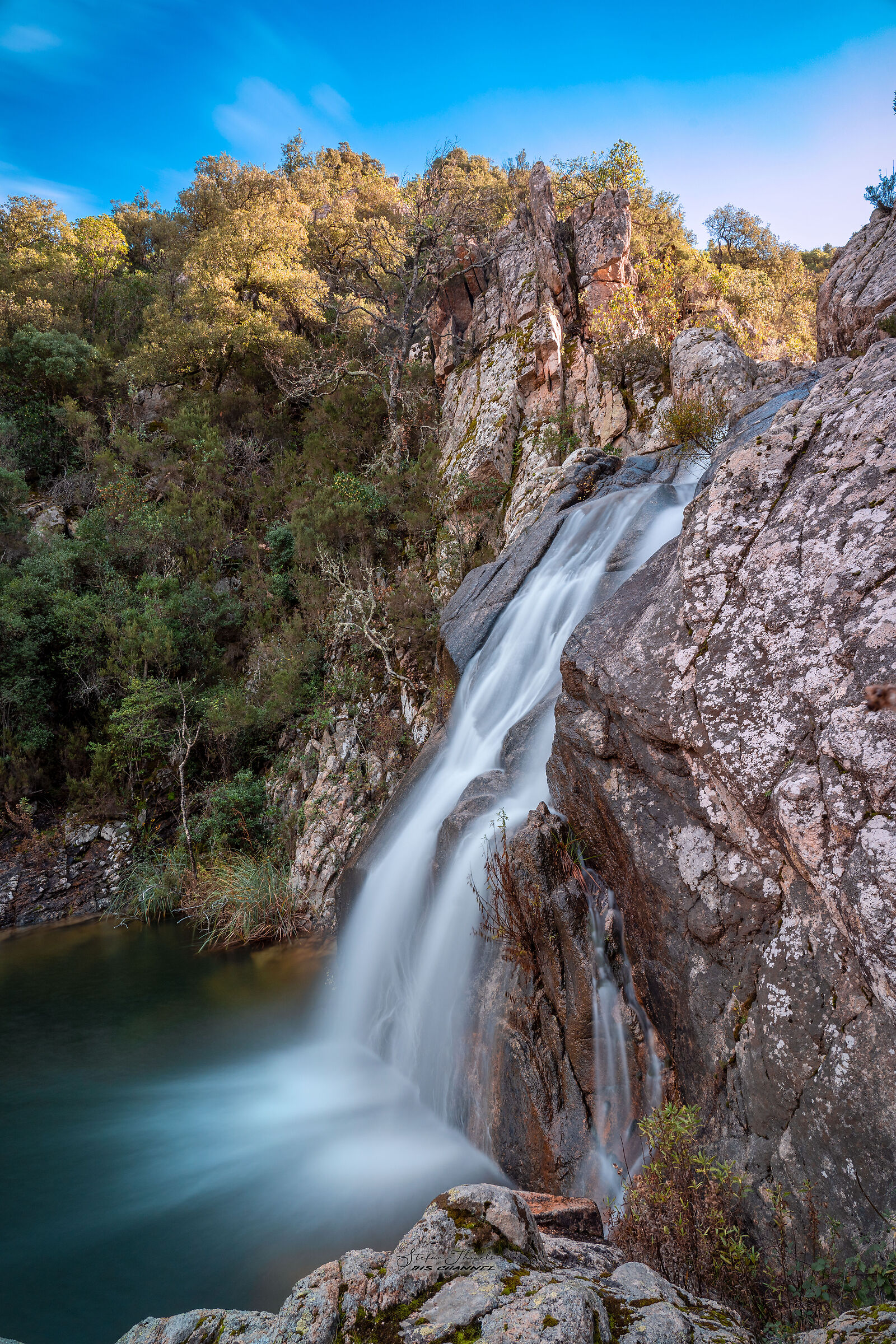S'Abba and S'Alinu waterfall - Sardinia