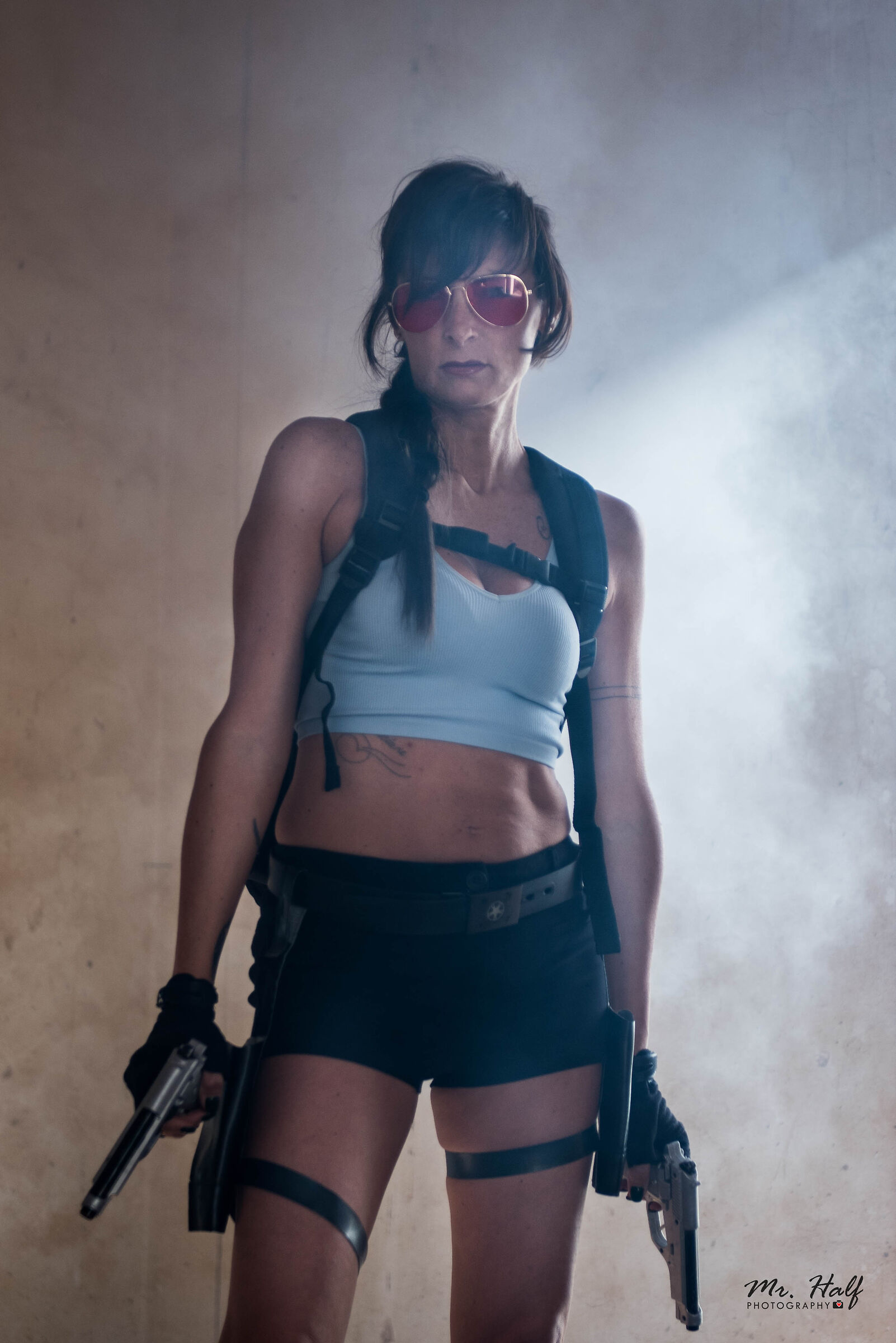 Lara ...nel fumo
