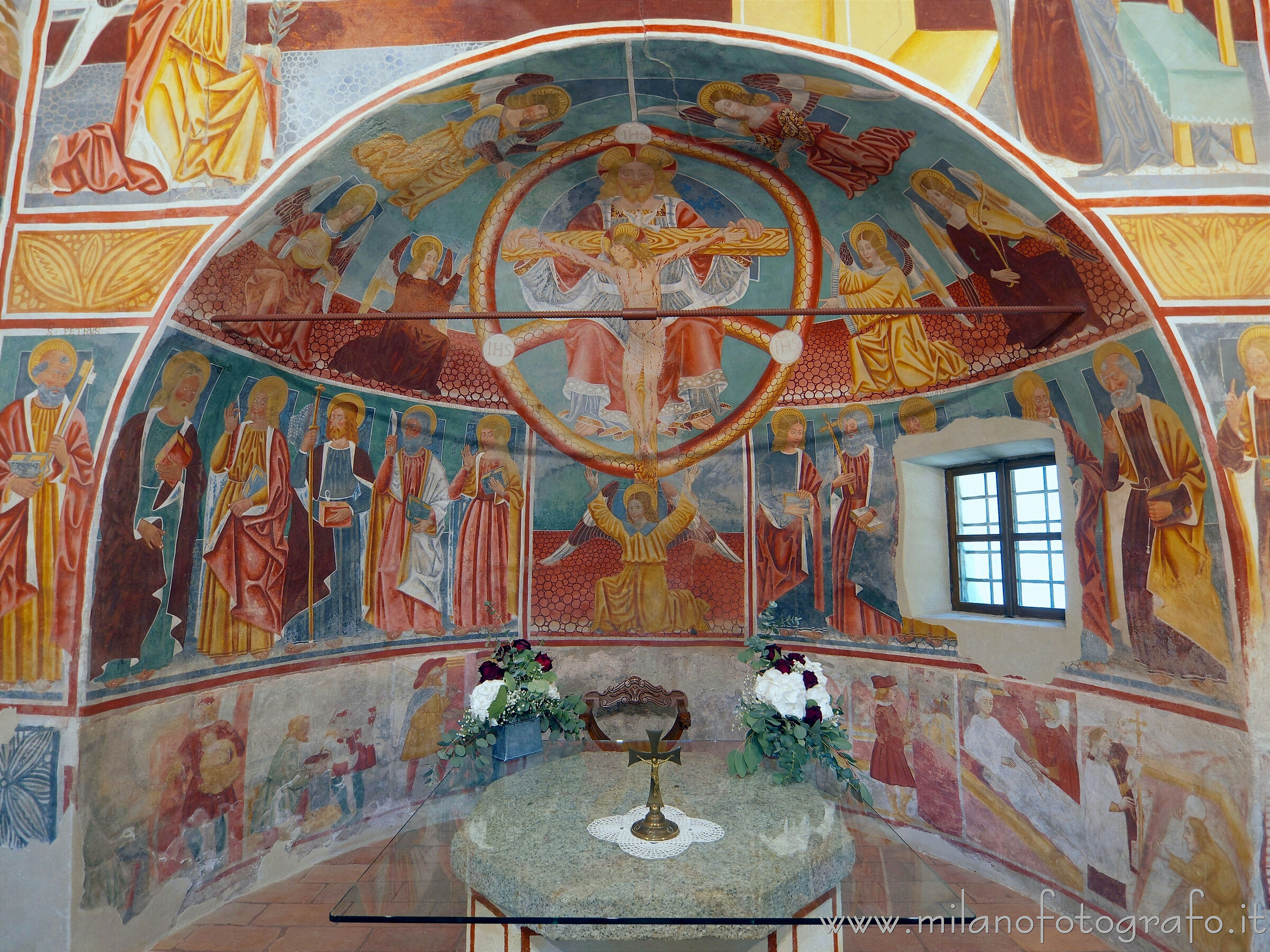 Apse of the Oratory of the Holy Trinity