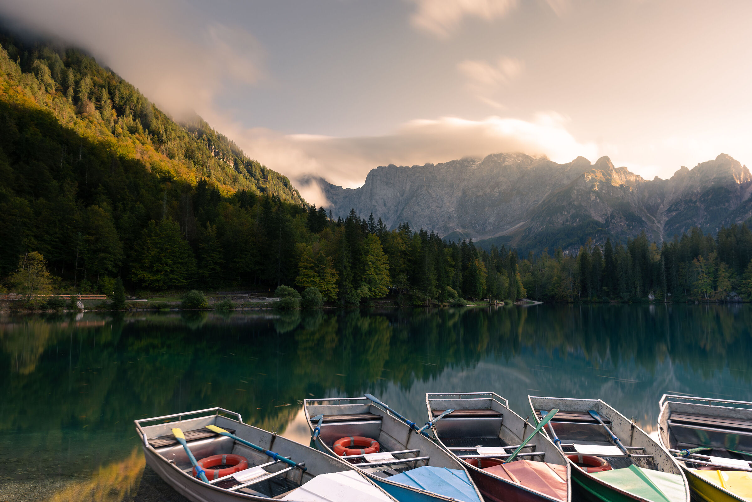 Lago inferiore di Fusine (fvg)