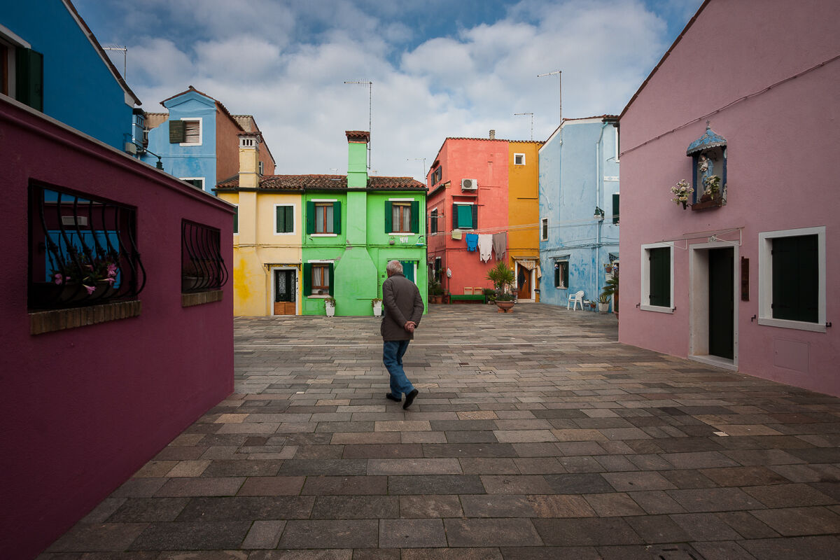 Life in Burano ...