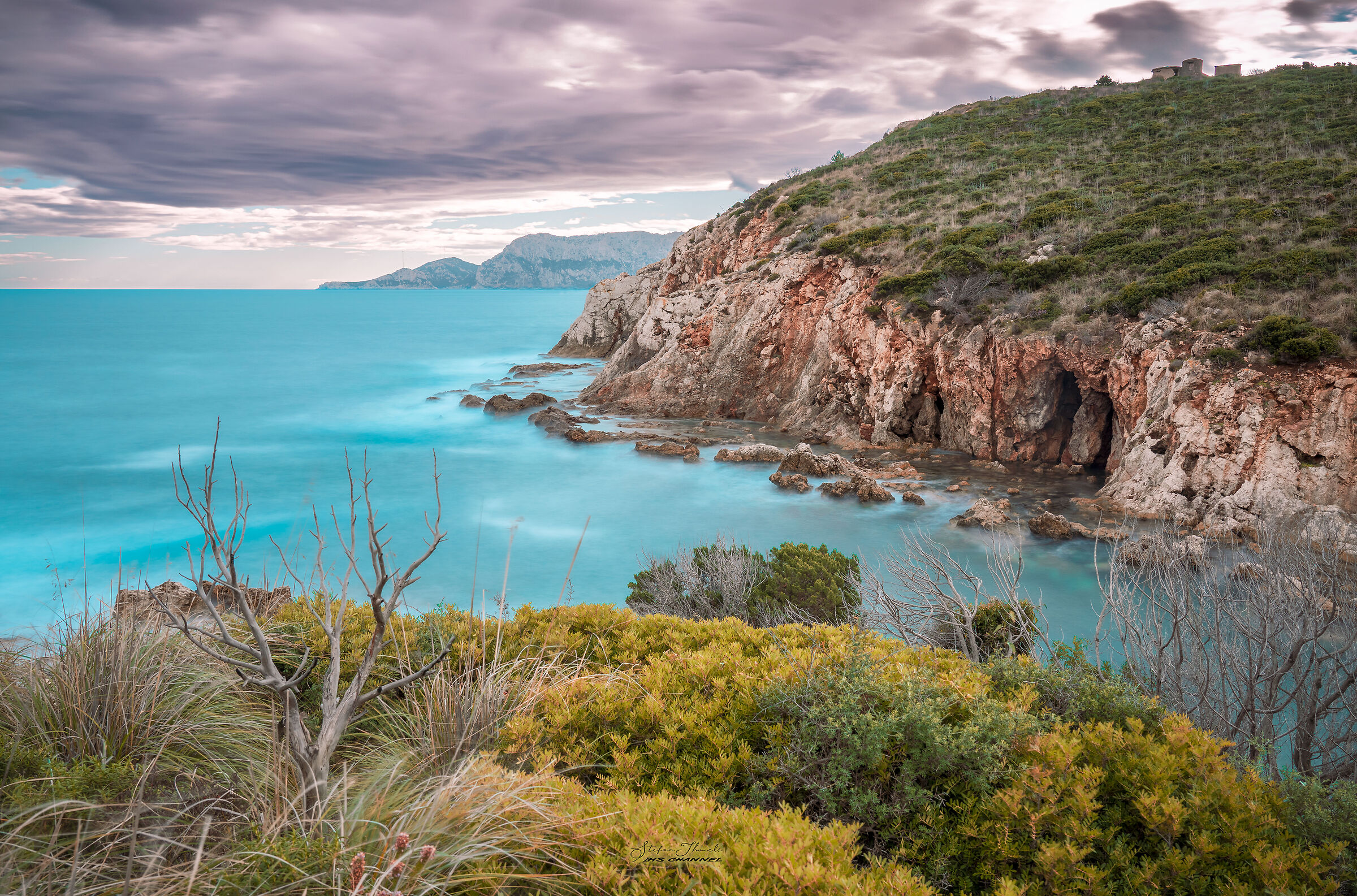 Cala Greca with view of Tavolara - Municipality of Golfo Ara...