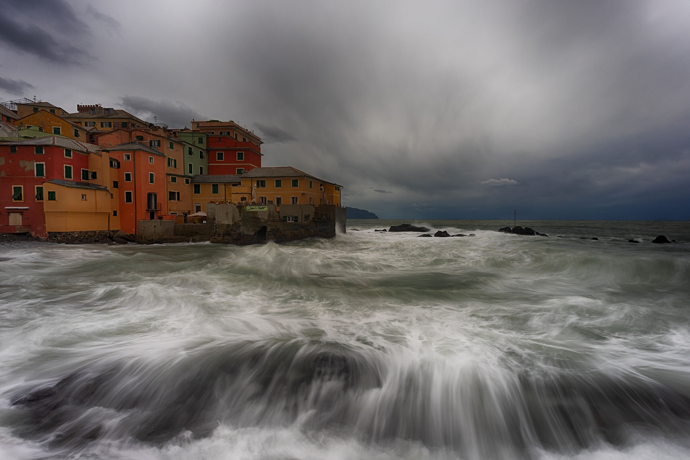 Storm in Boccadasse