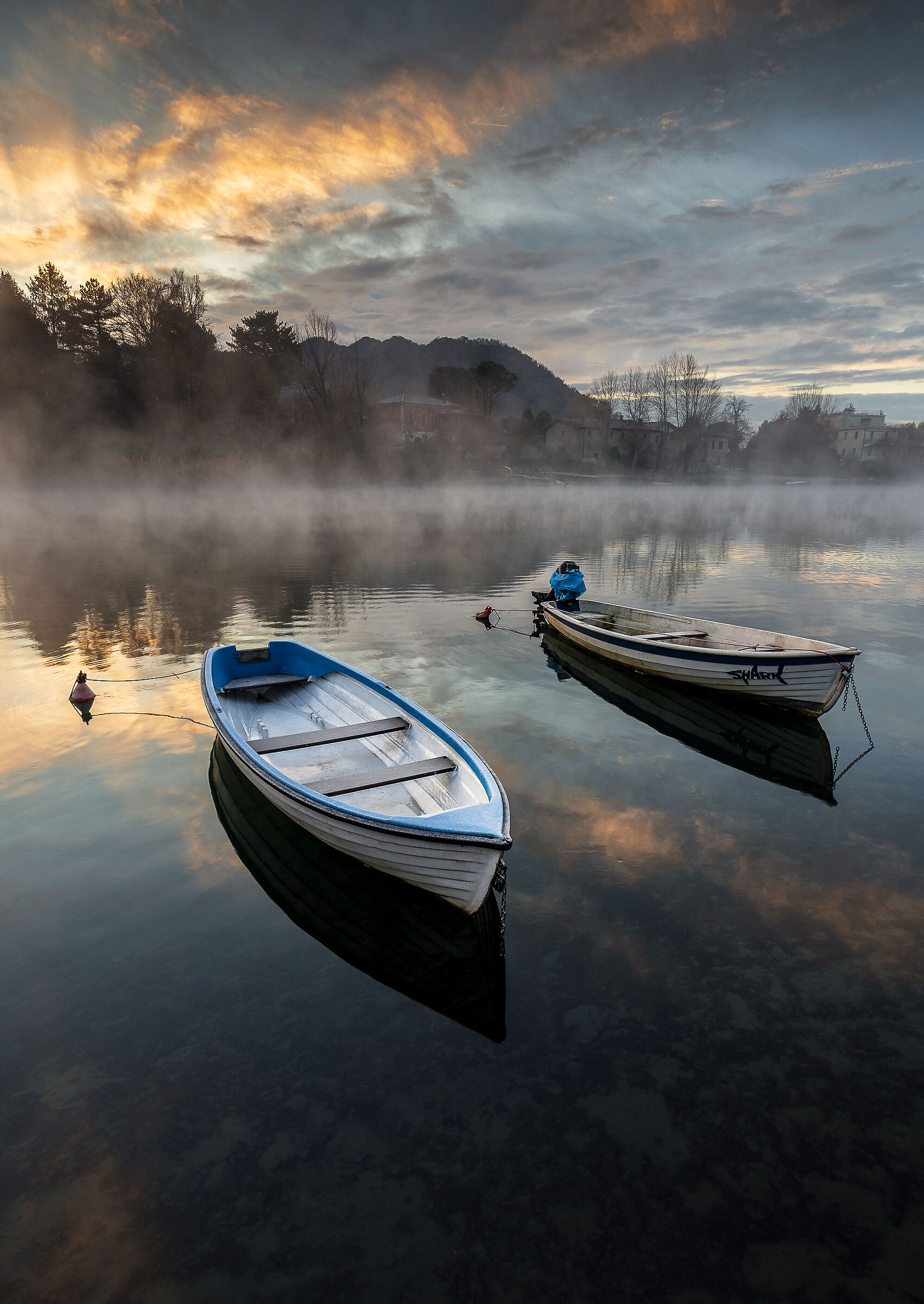 Sunrise on the river