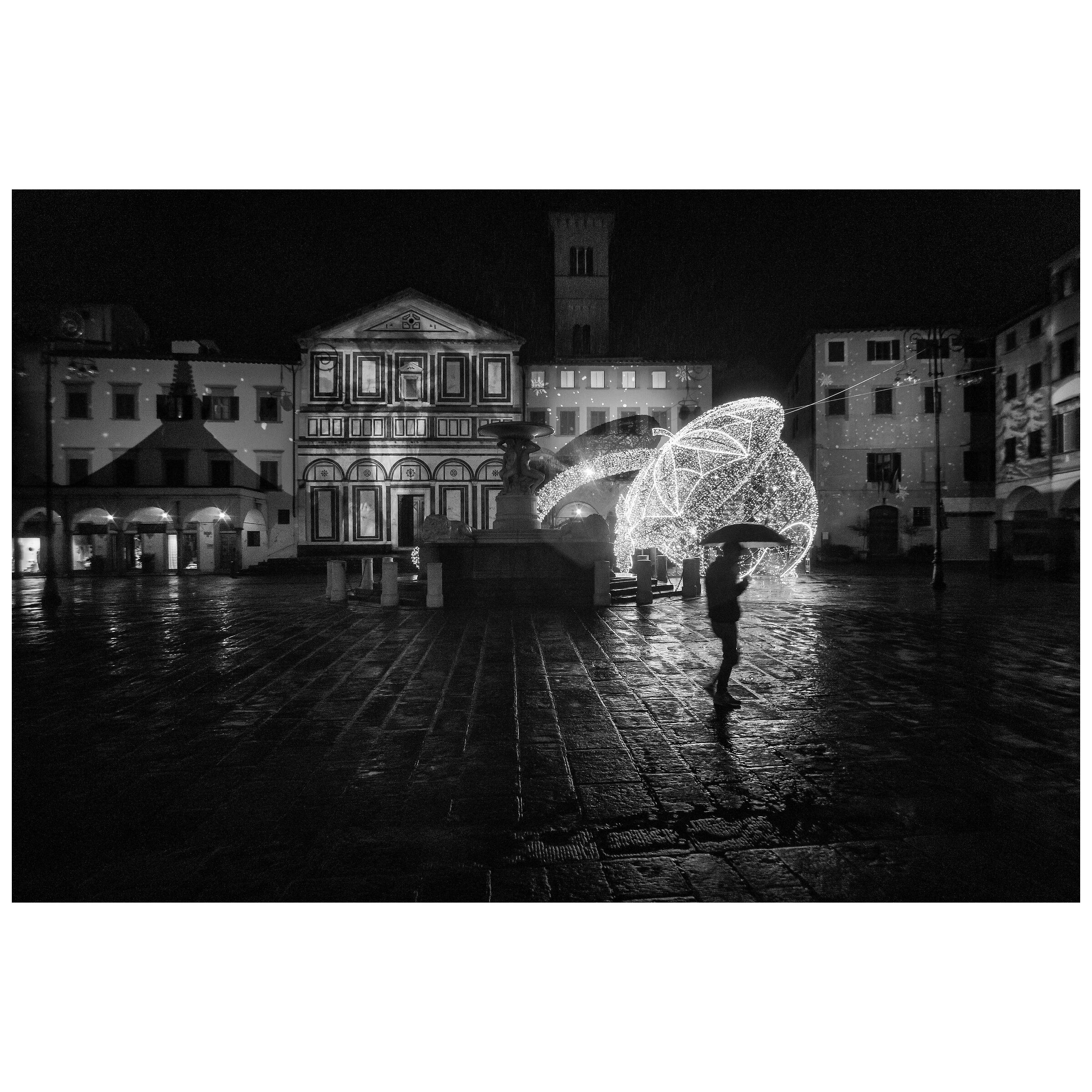 Metti la pioggia di un lunedì sera