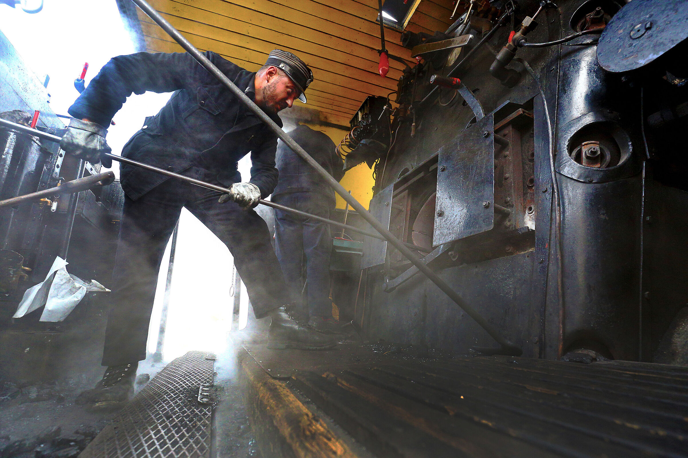 Viaggio in locomotiva a vapore Locomotiva FS 640