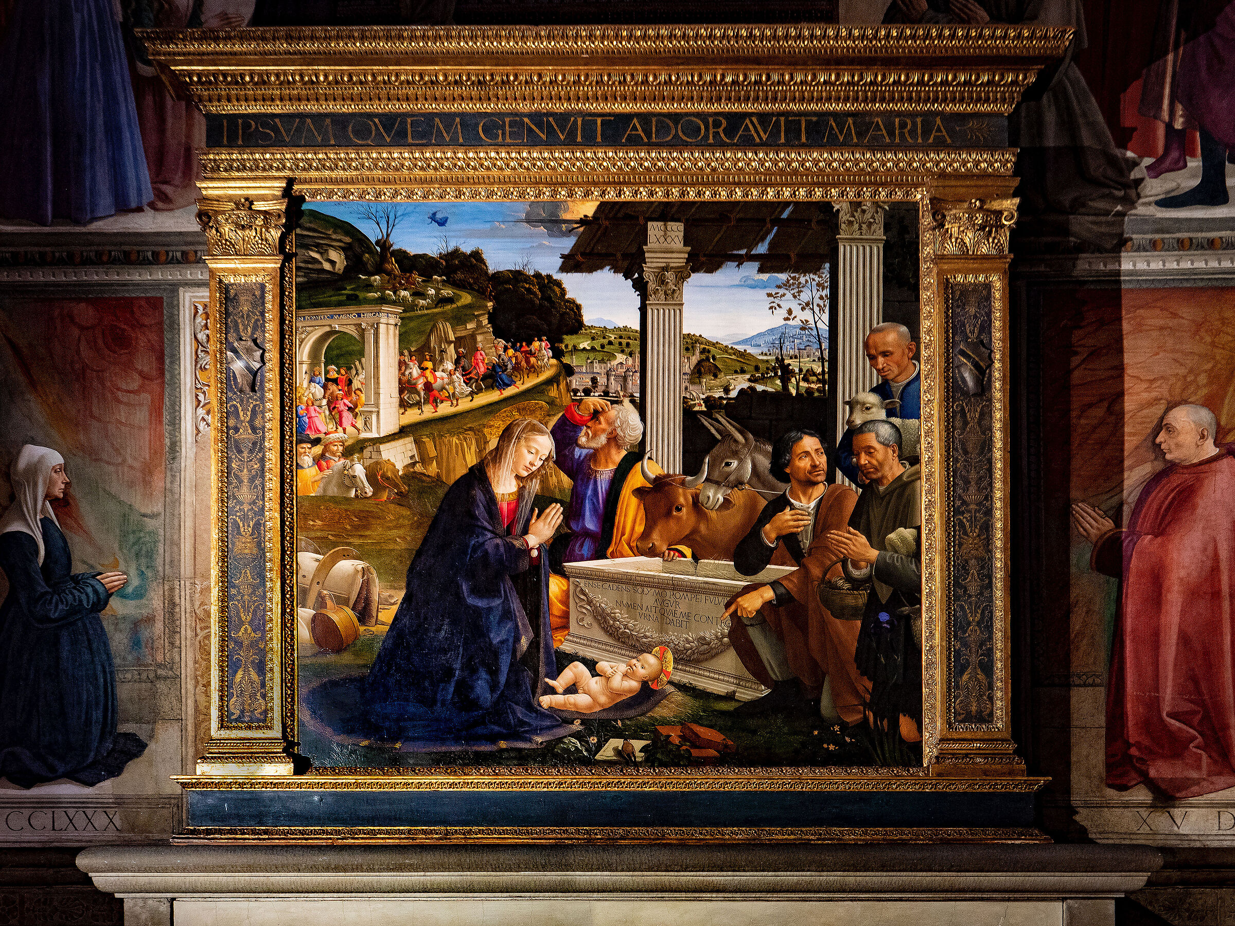 Adorazione dei pastori - Ghirlandaio