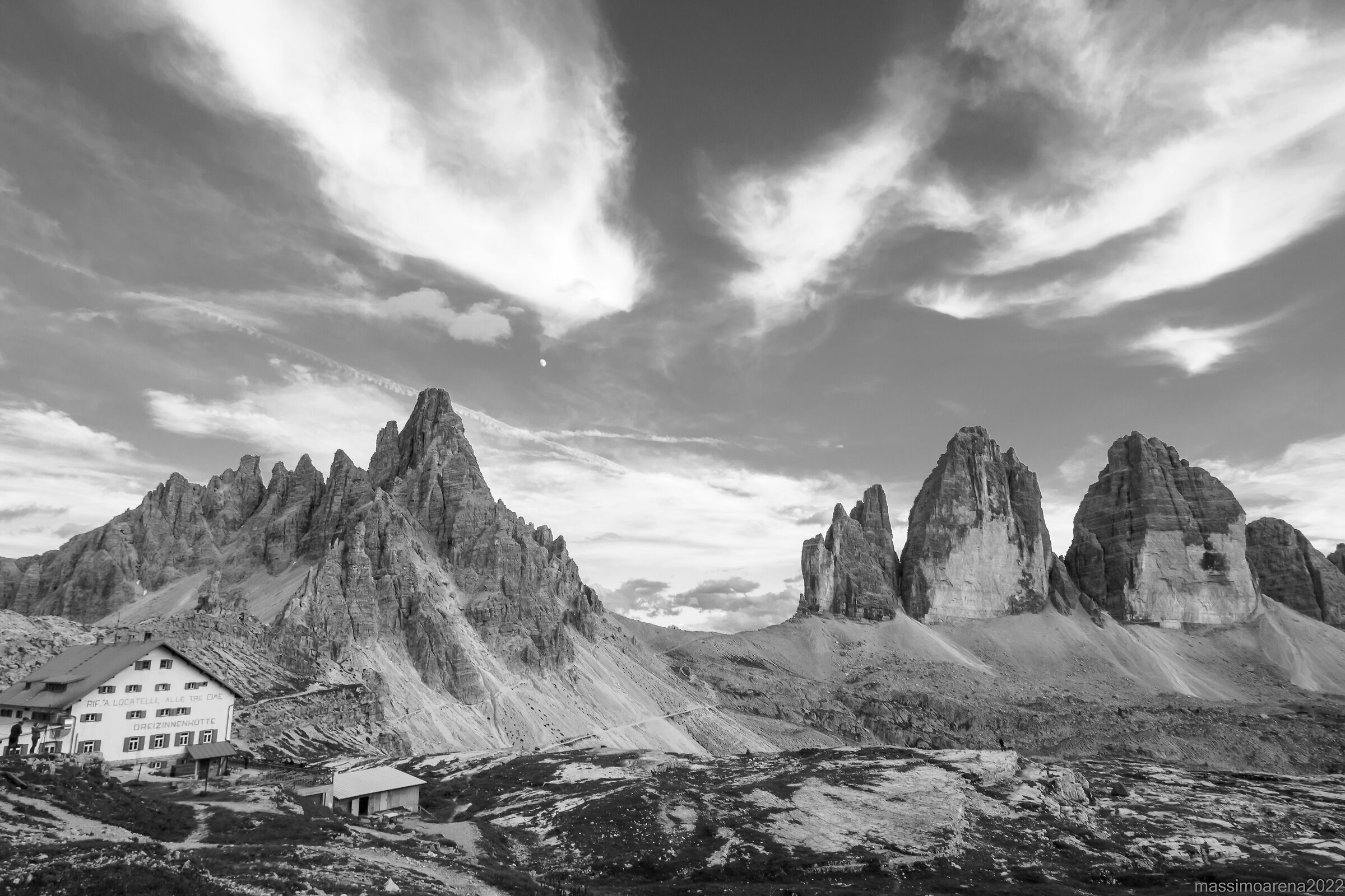 Tra il Paterno e le Tre Cime