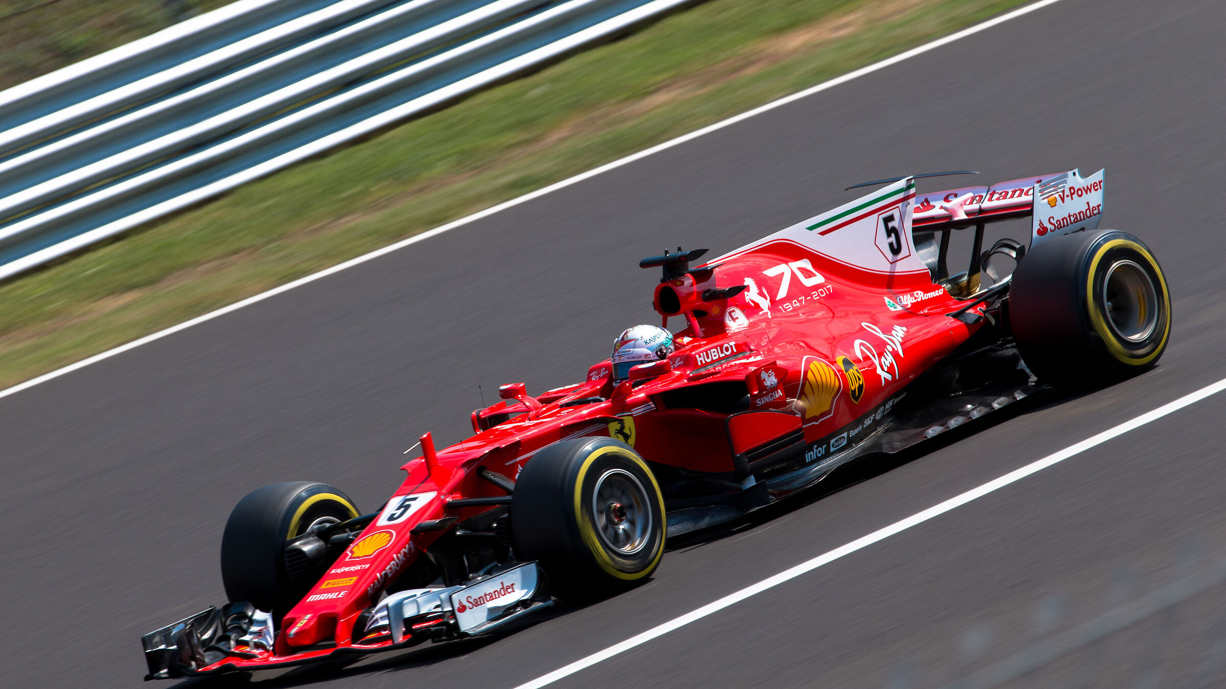 Sebastian Vettel -- F1 monza 2017