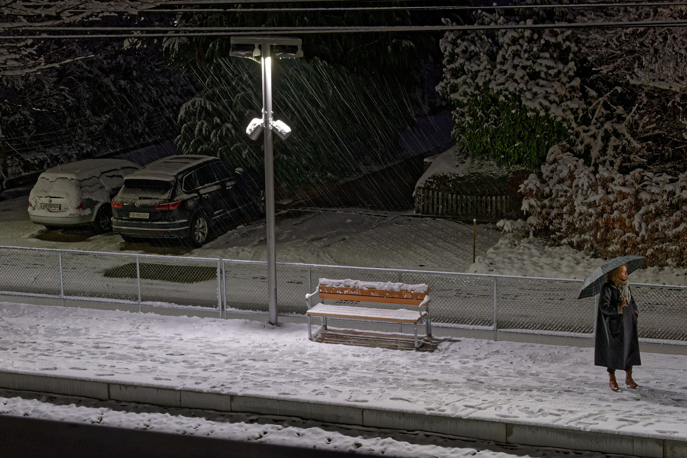 Under the snow