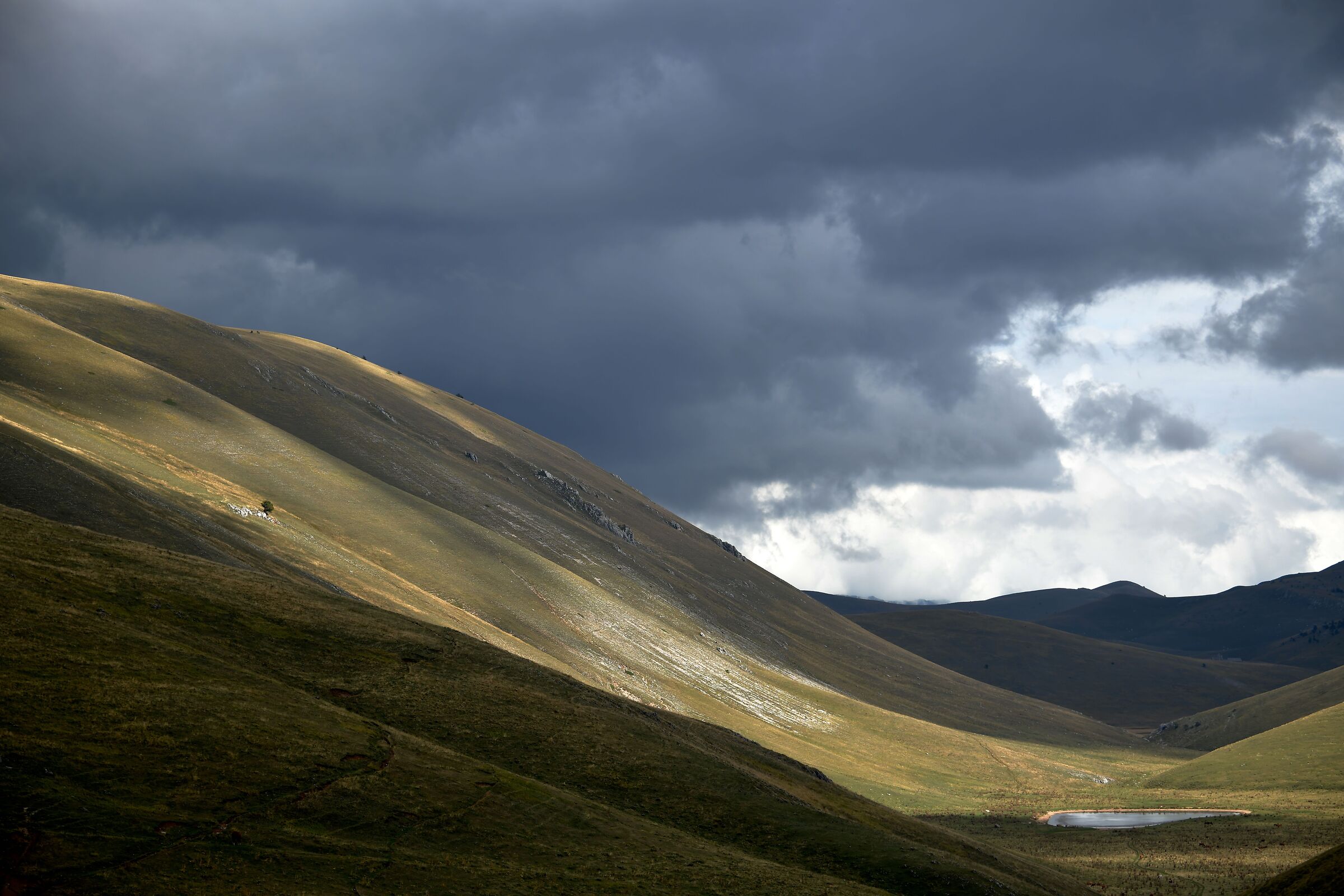 Salendo a Campo Imperatore