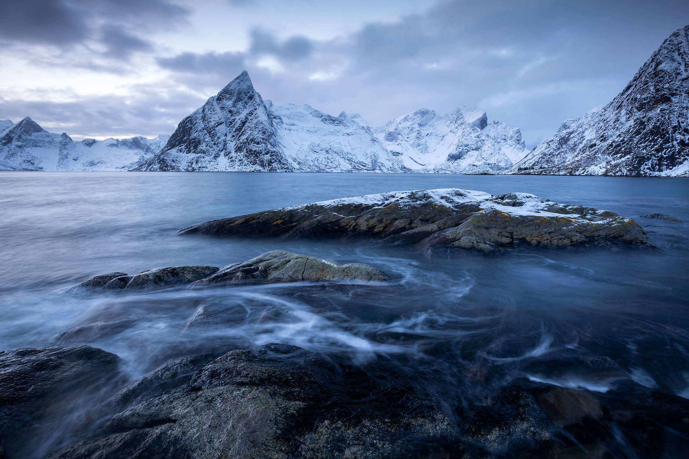 Last light in Reine