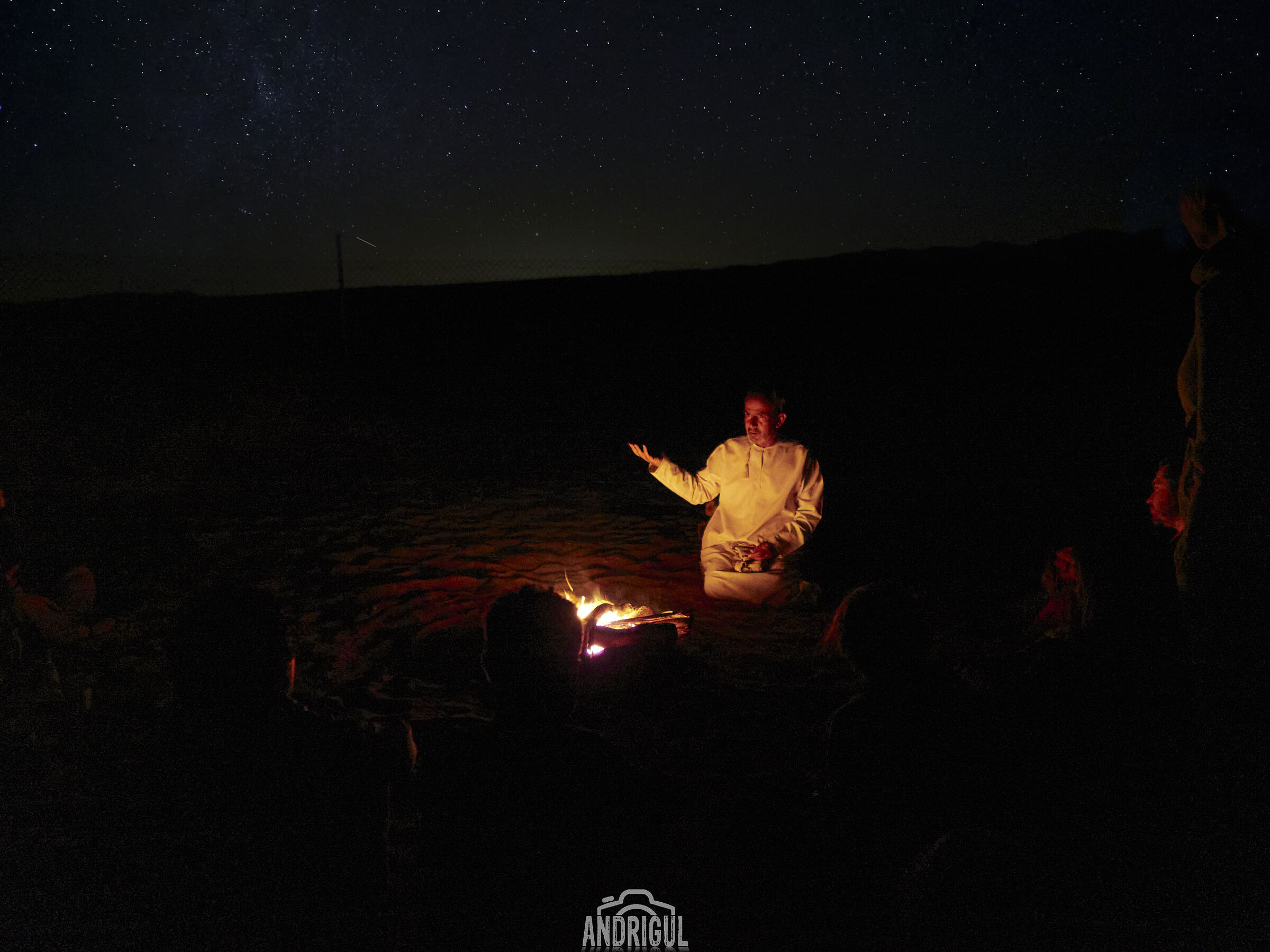 Bedouin tales around the fire
