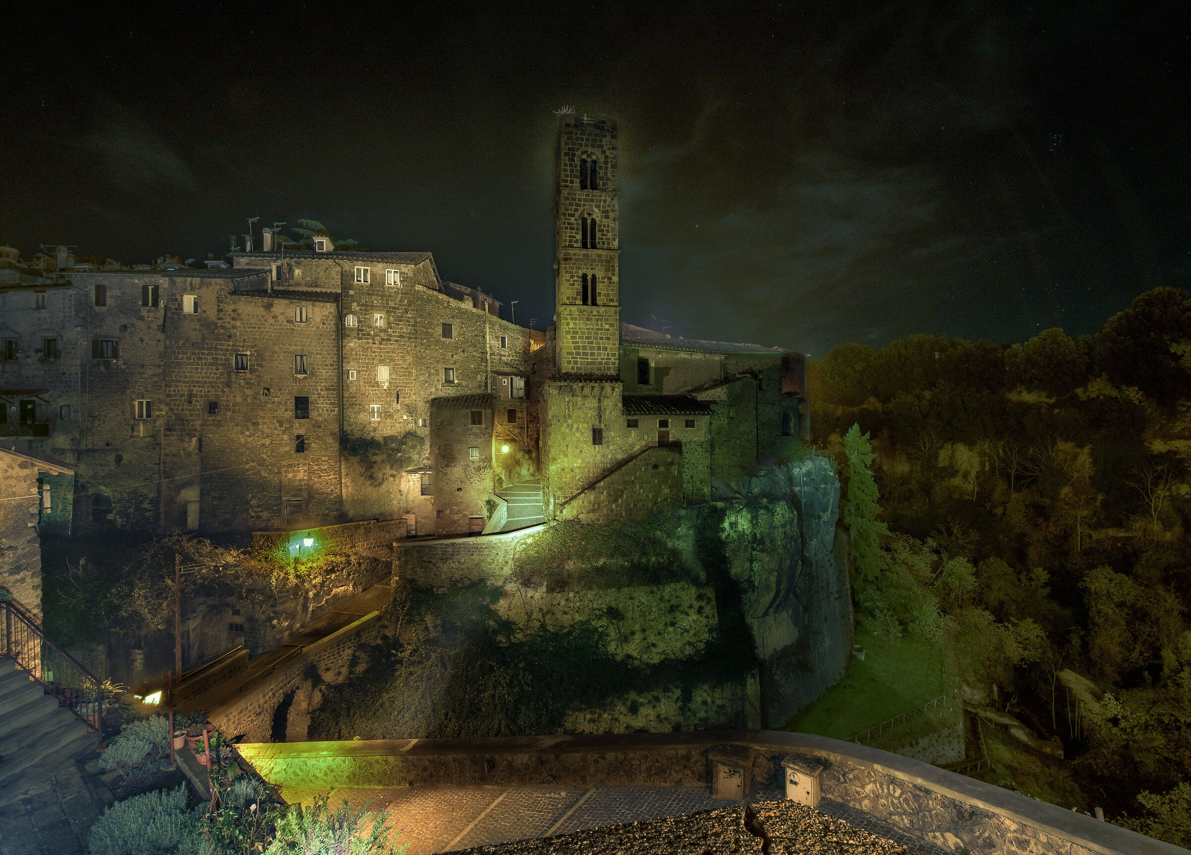 Ronciglione, the medieval village