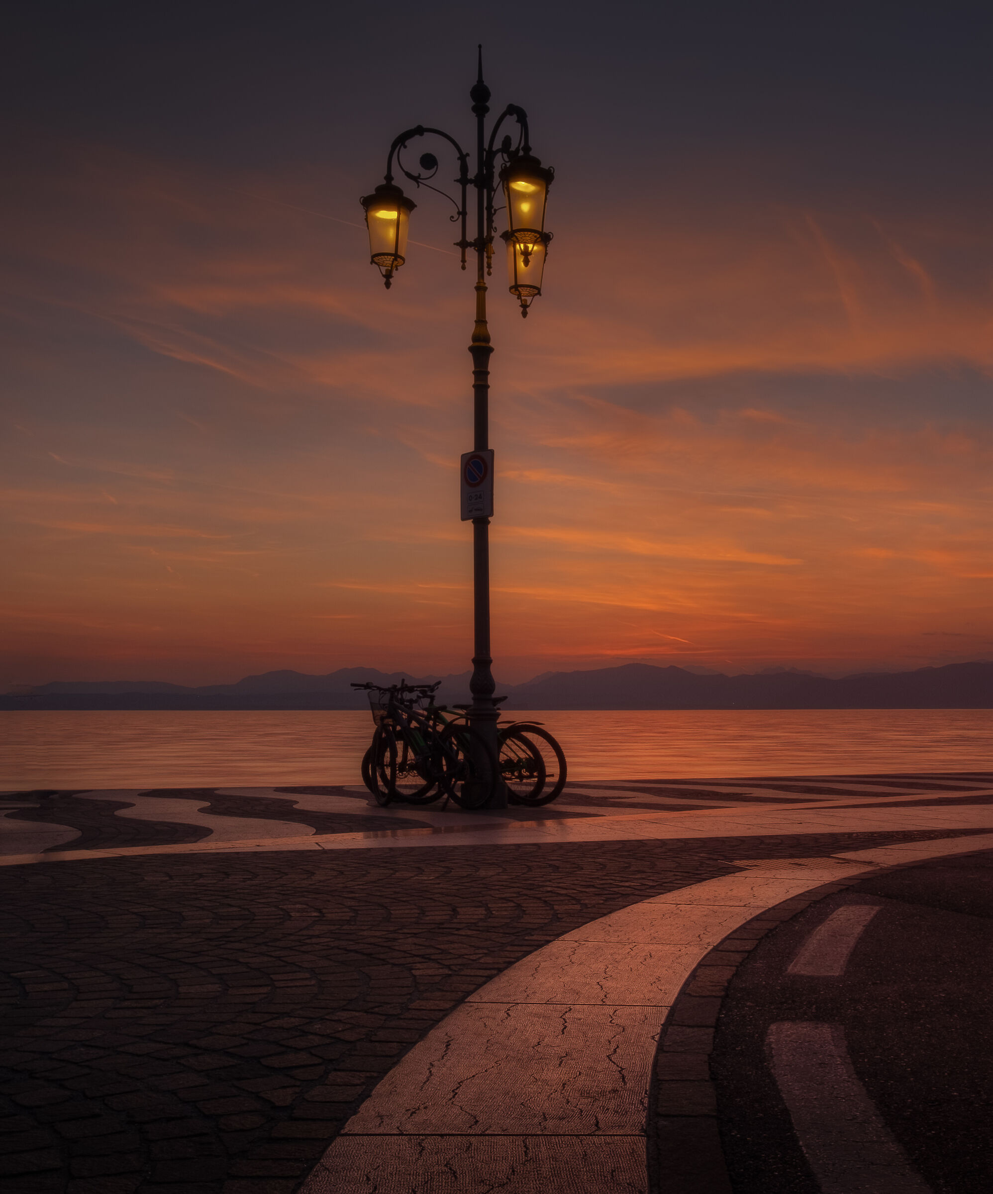 Tramonto sul Lago di Garda