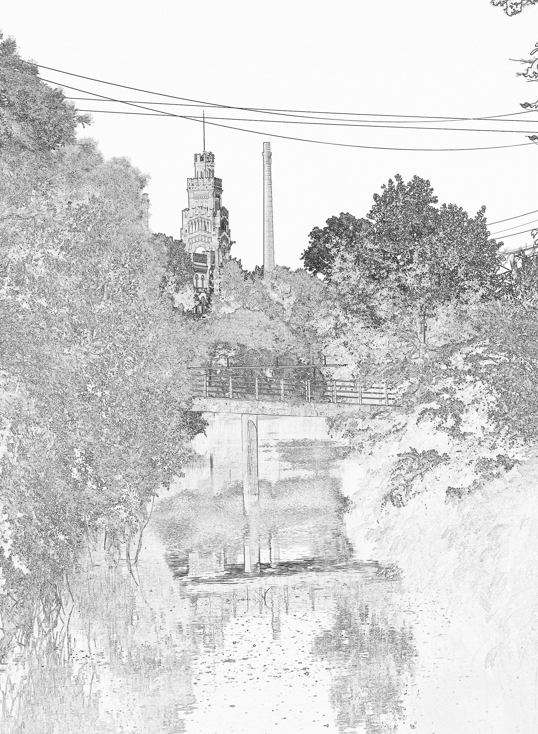 Il castello di Crespi d'Adda