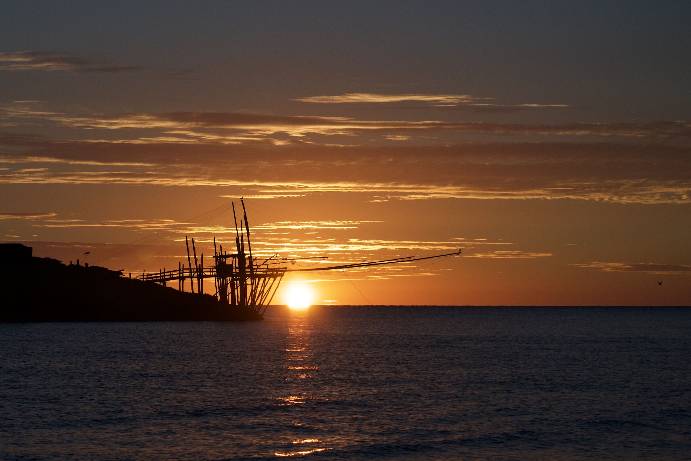 Alba su Trabucco a Vieste