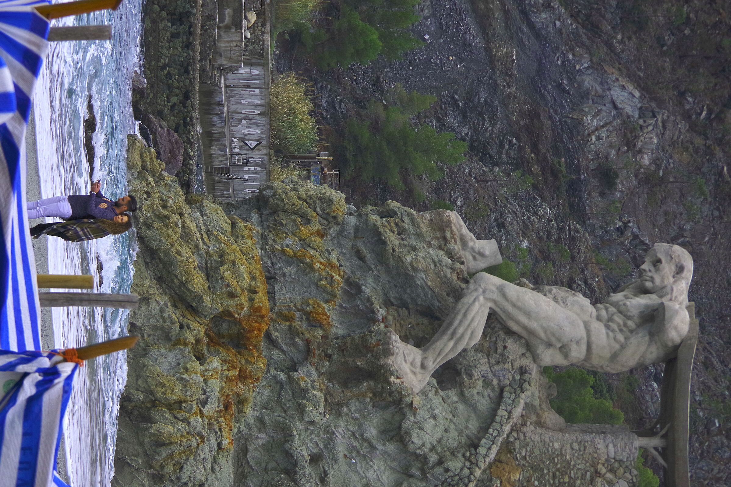 The Neptune of Monterosso al mare