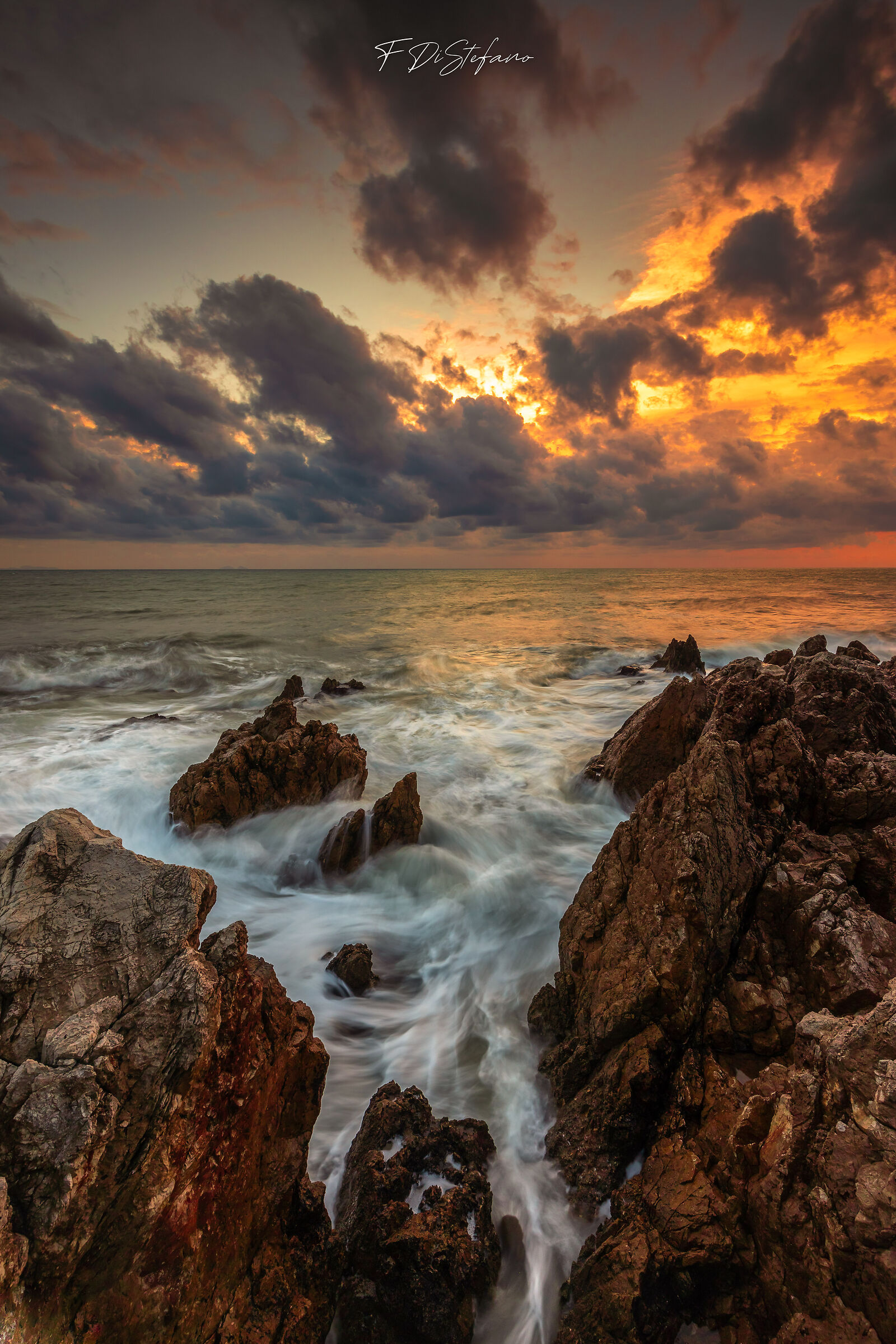 Tramonto a Punta Rossa