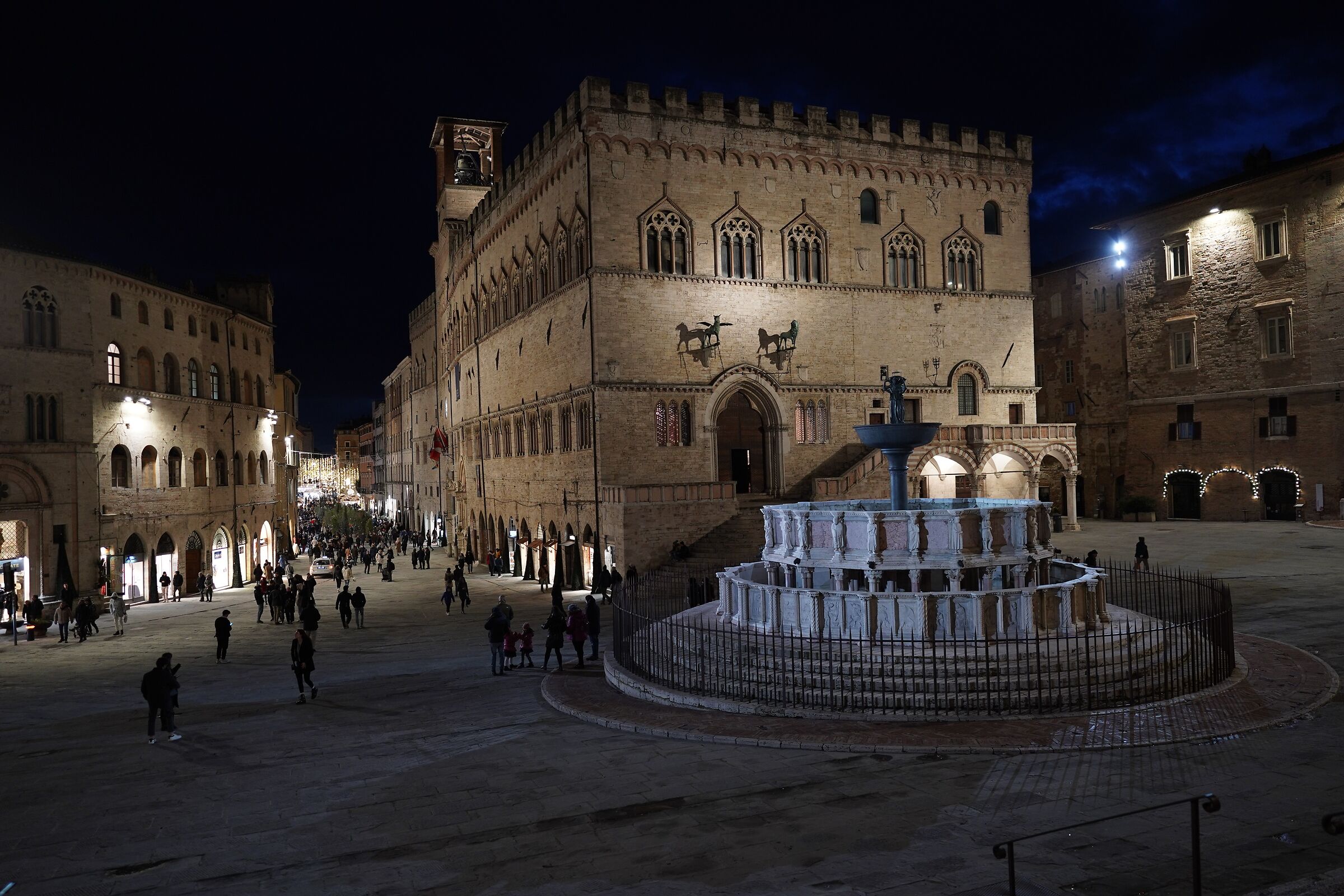Perugia by night