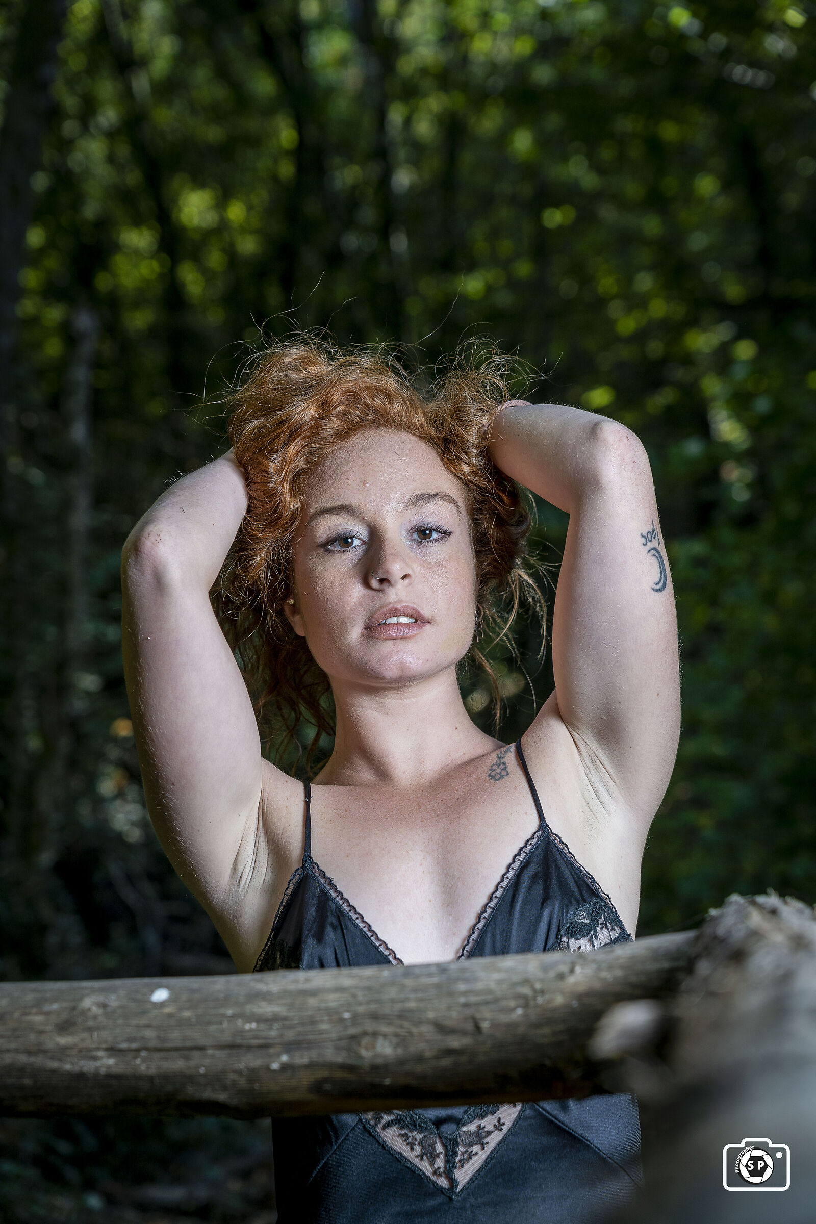 A dancer in nature
