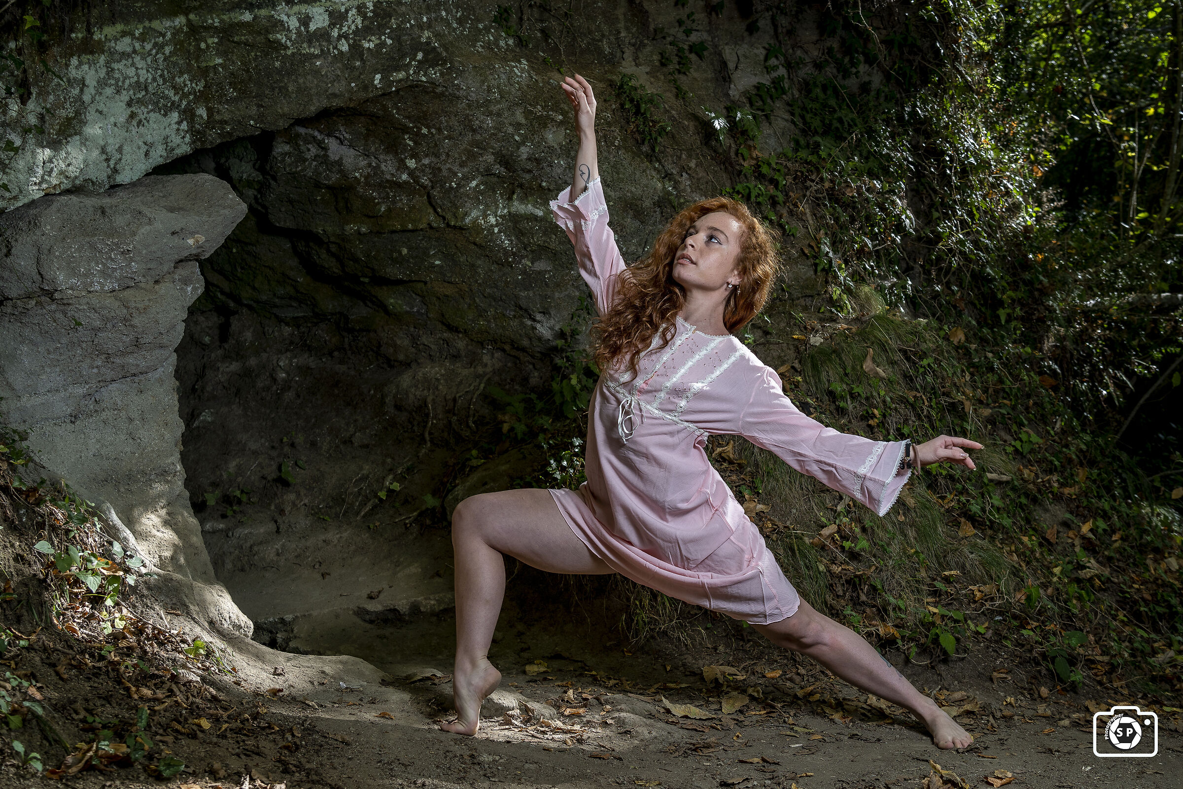 A dancer in nature