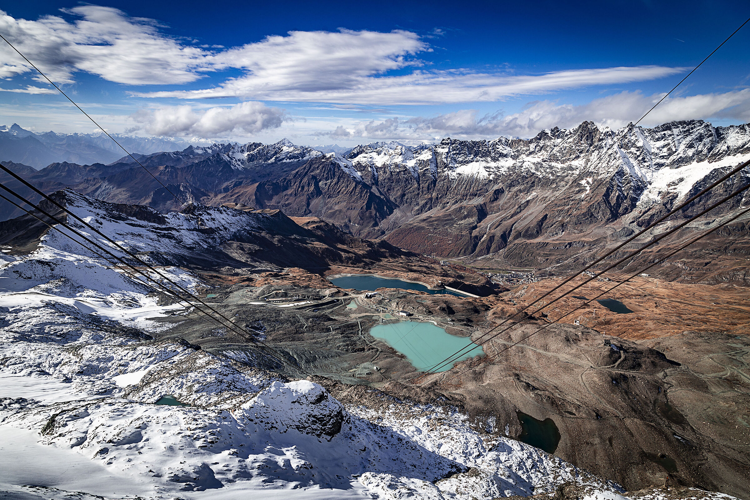 View from Plateau Rosa