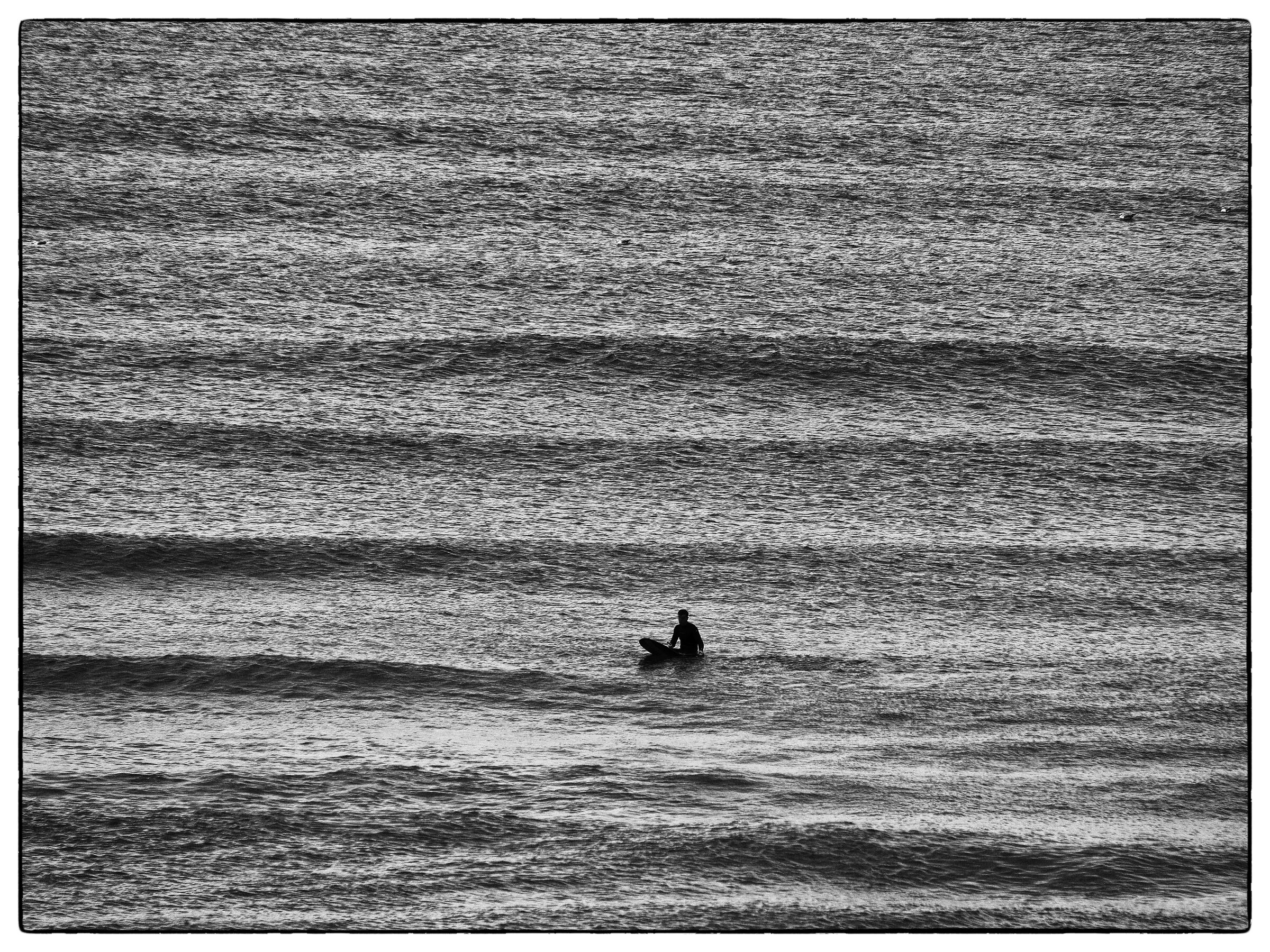 Waiting for the perfect wave