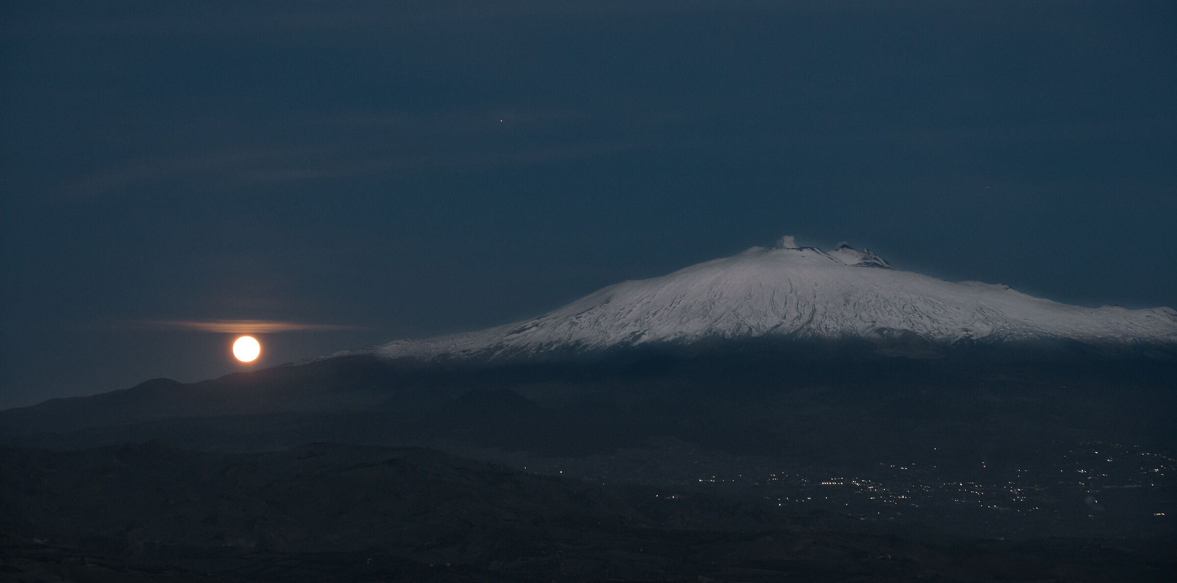 plenilunio SULL'ETNA