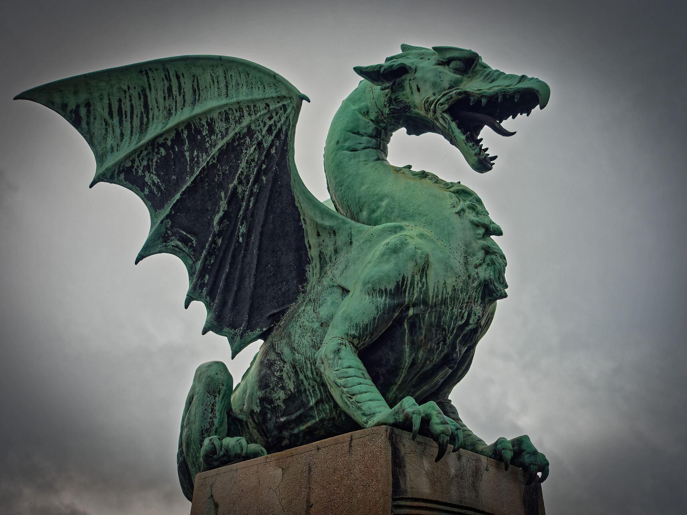 The dragon of Ljubljana