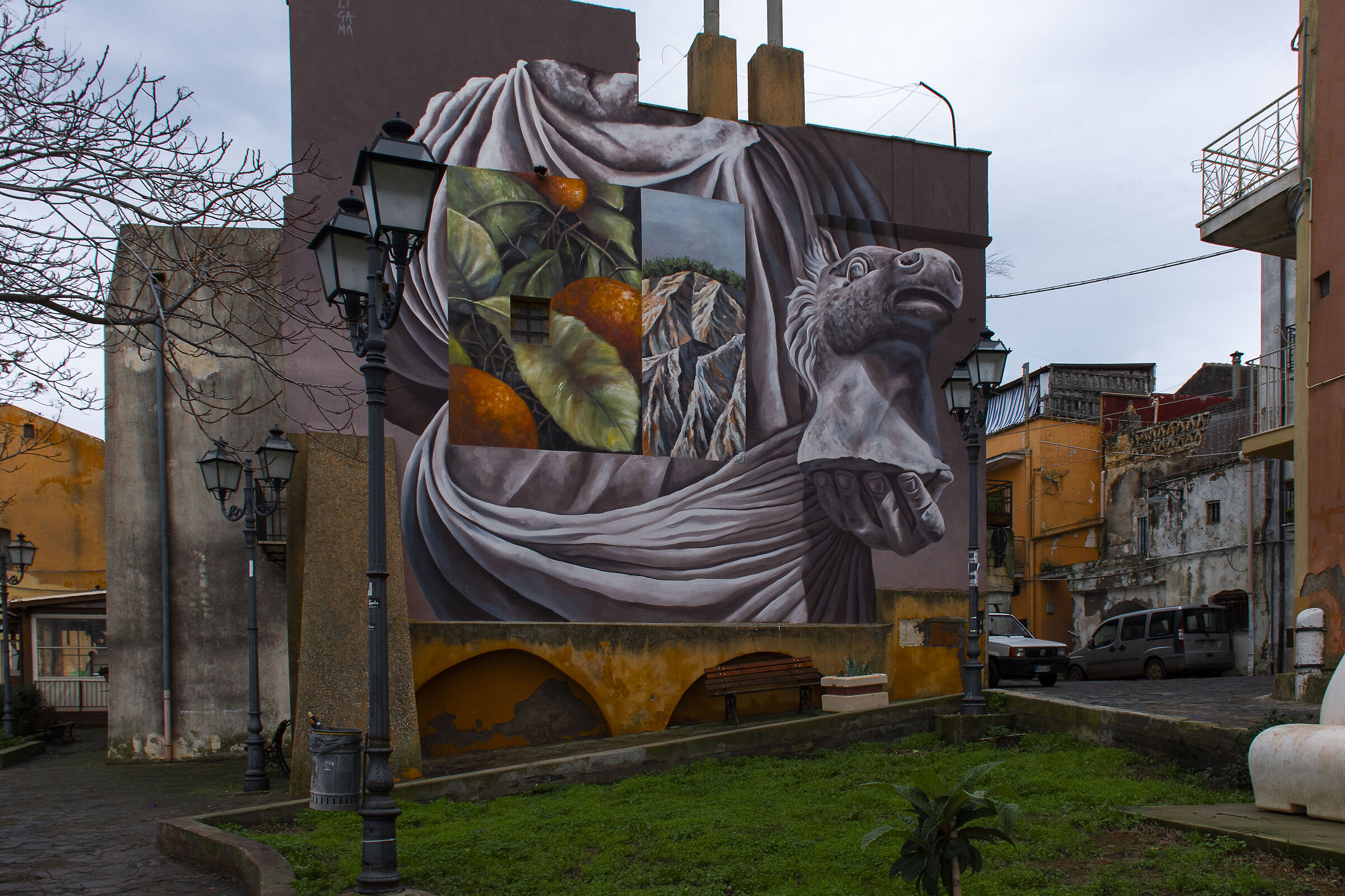 Murals in Montalbano