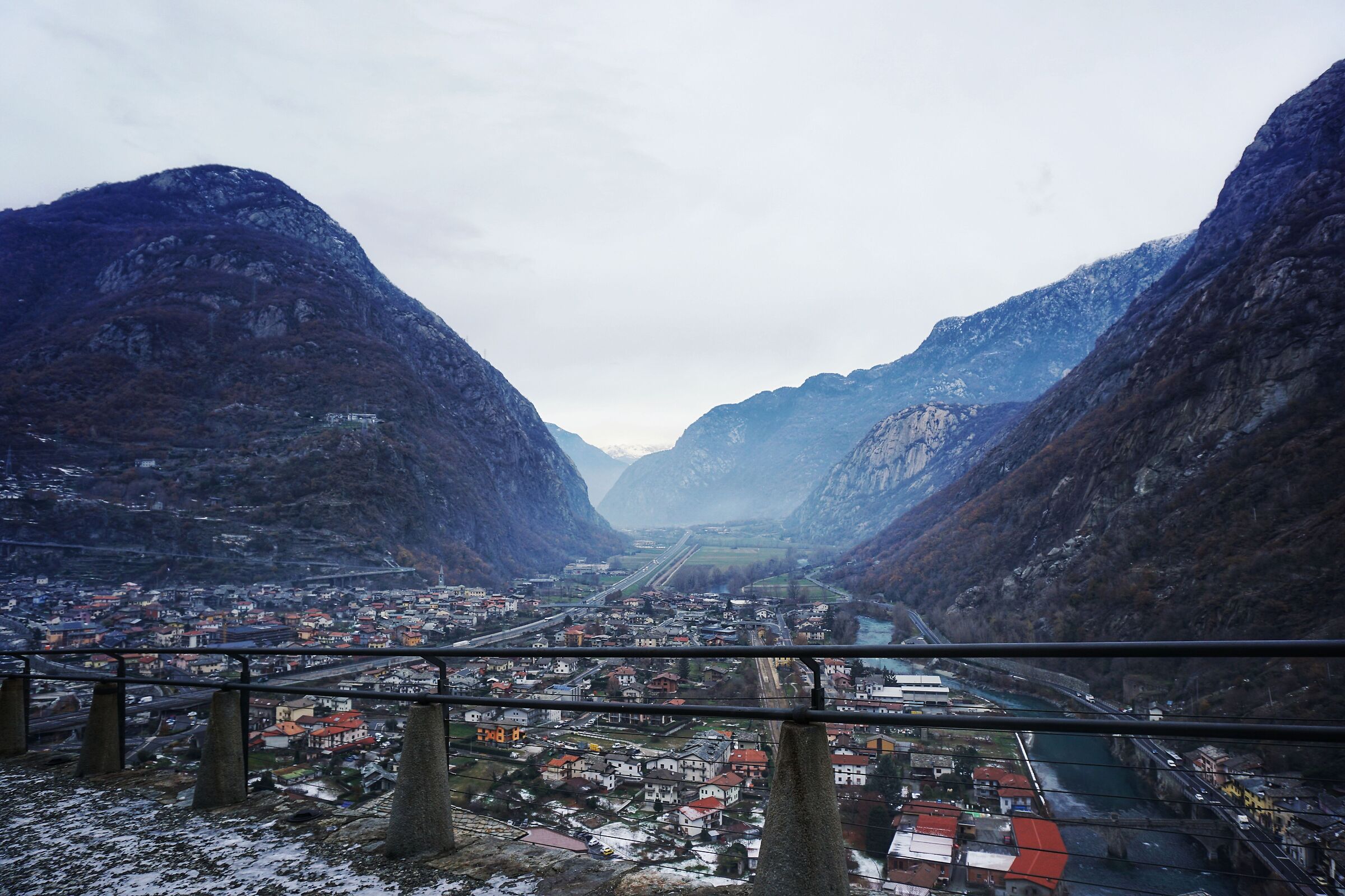 View from the Fort of Bard