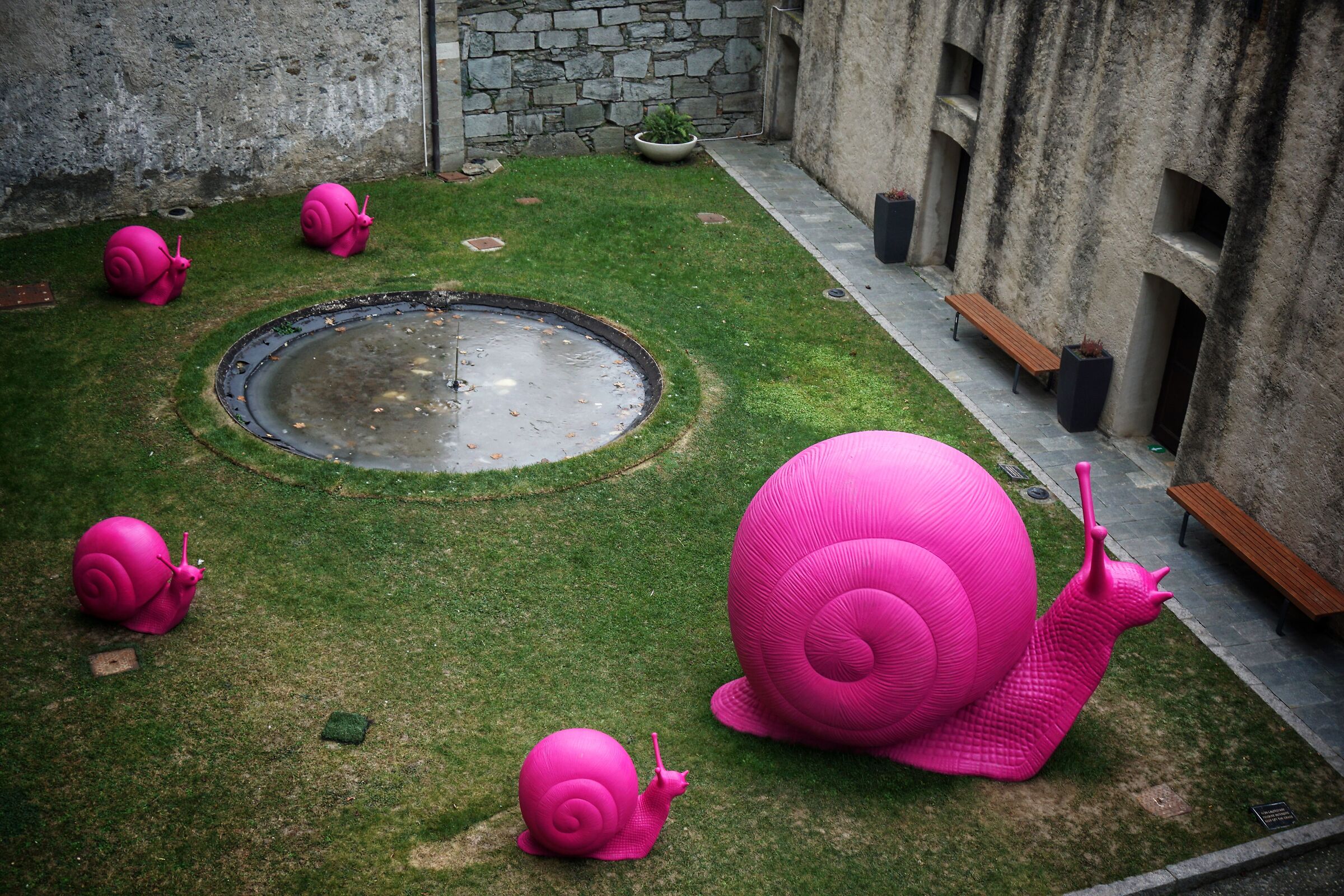 Art with recycled plastic