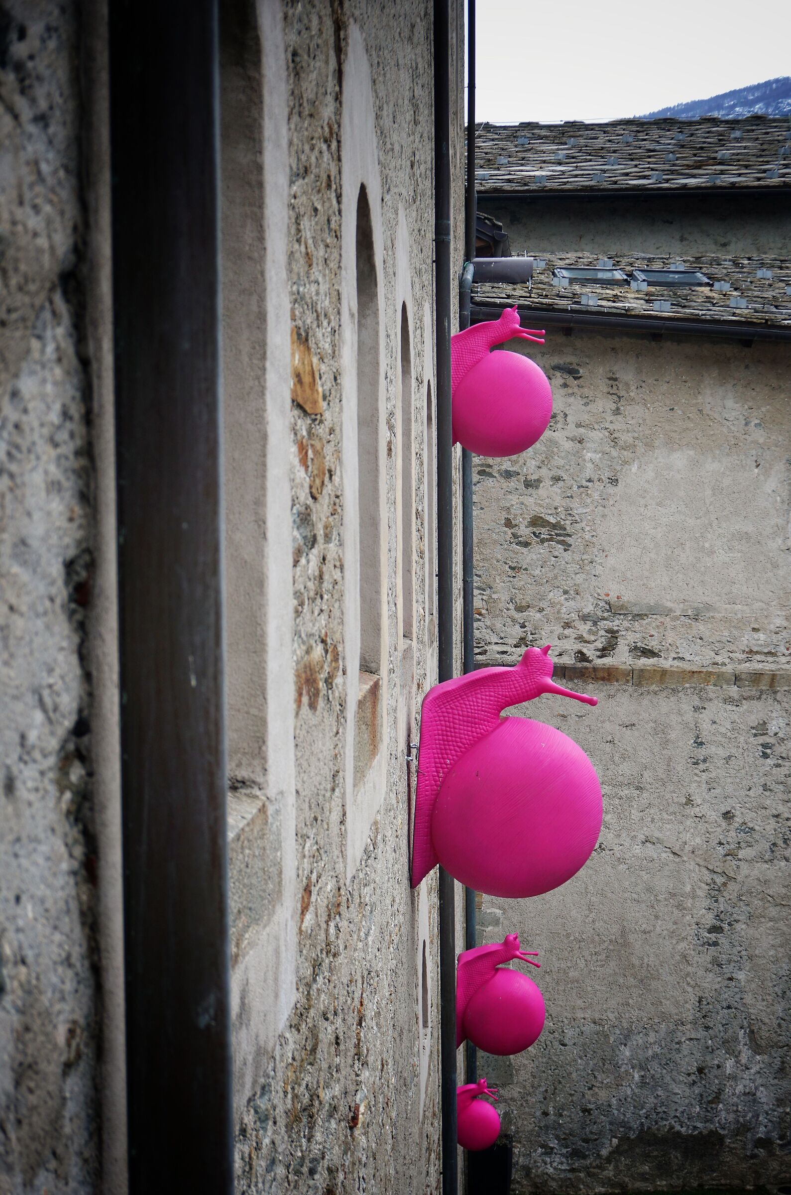 Art with recycled plastic