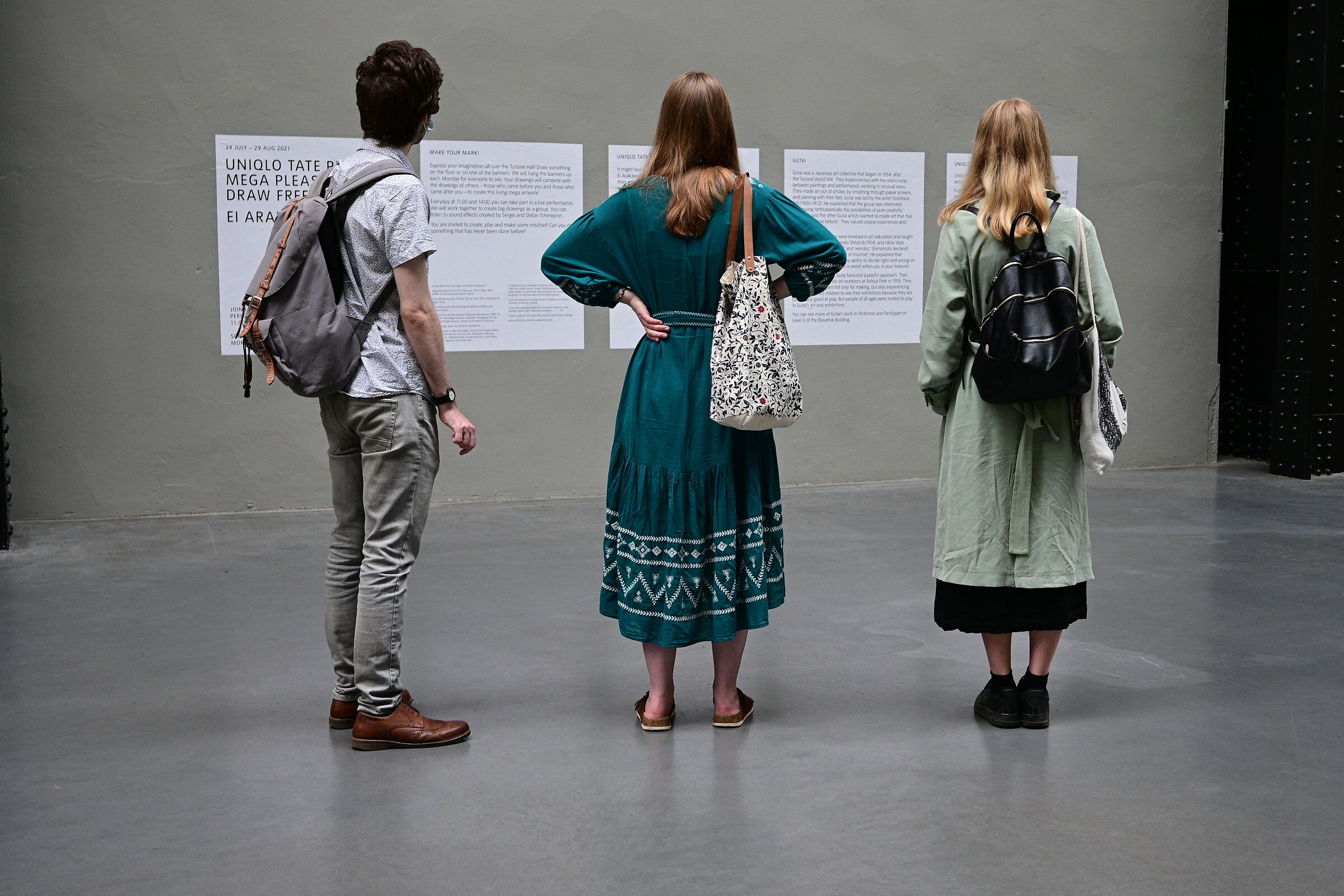 Reading at Tate Modern Gallery