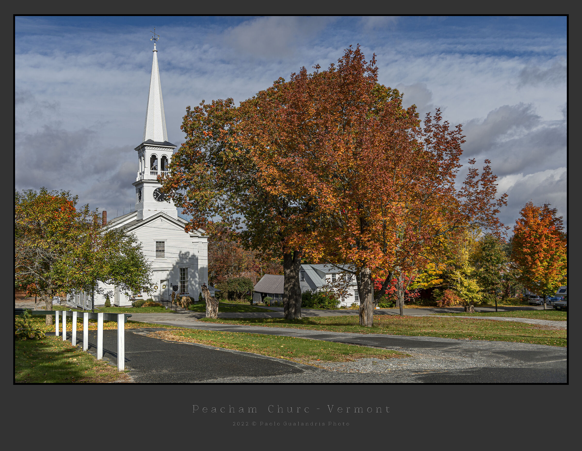 Peacham Church - Vermont